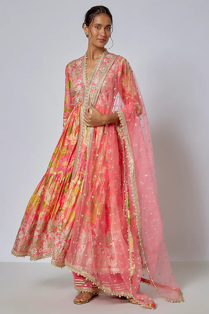 Huma AG With Palazzo Set