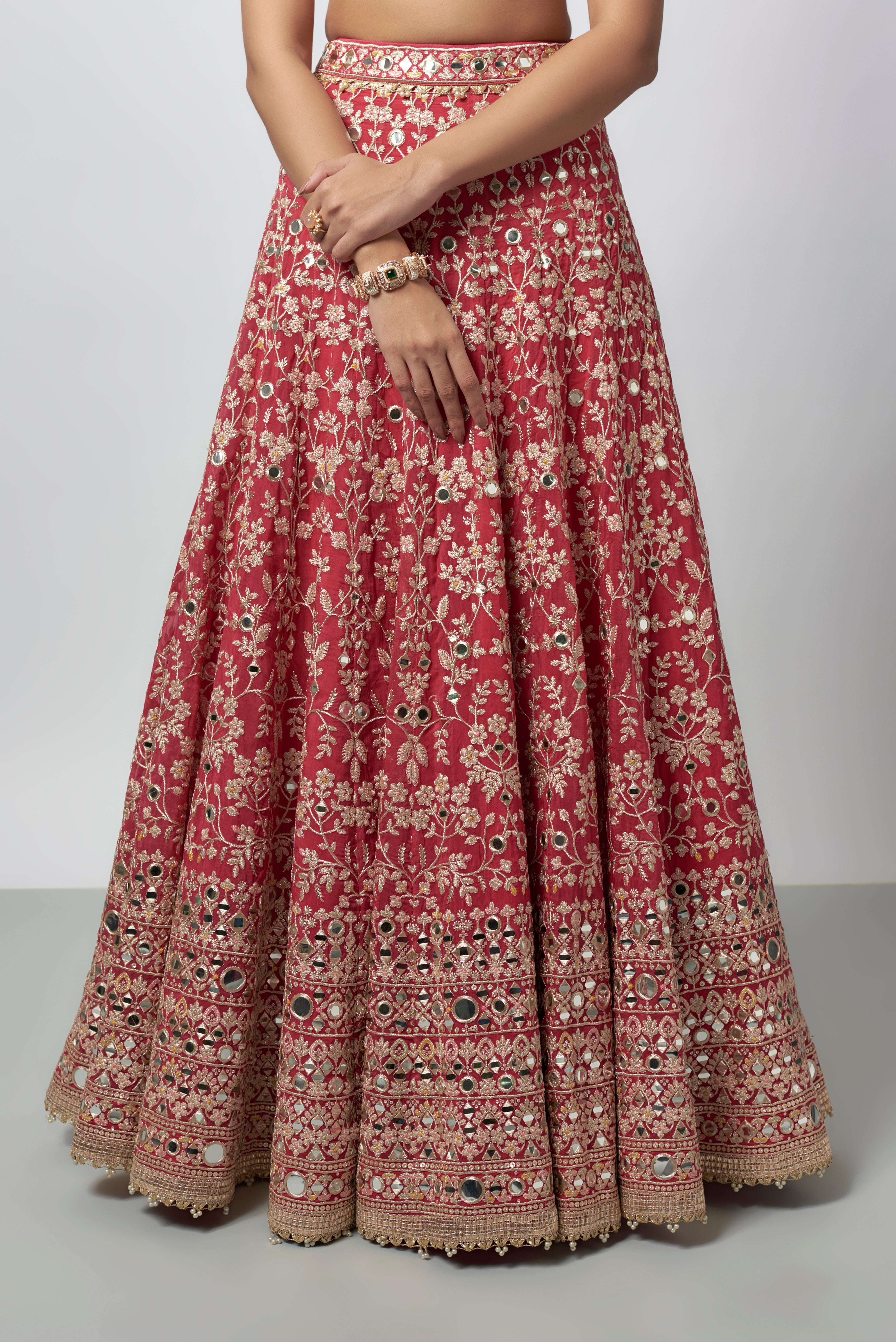 Sukhmani in Laanya Lehenga Set