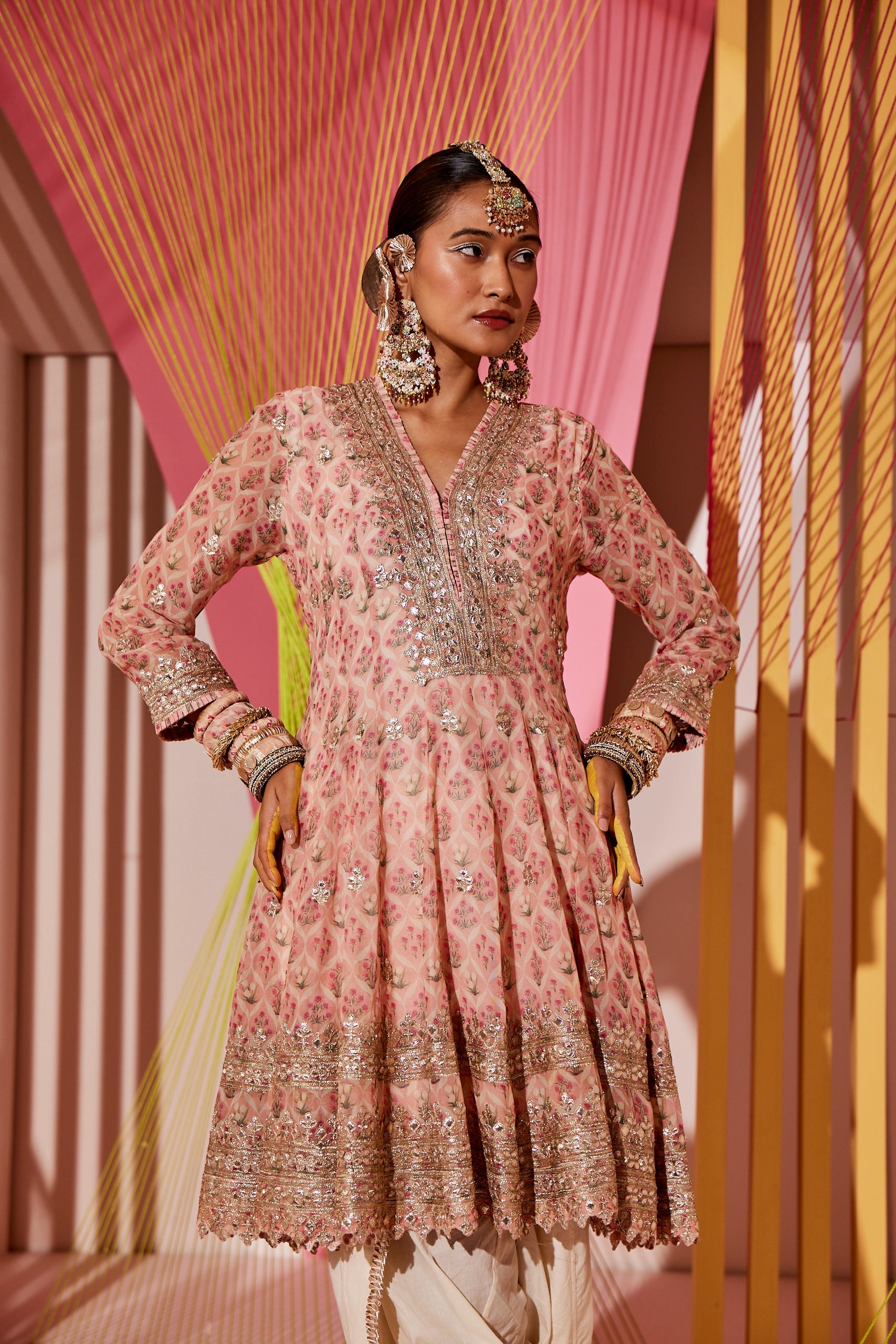 Nusrat Dhoti Set
