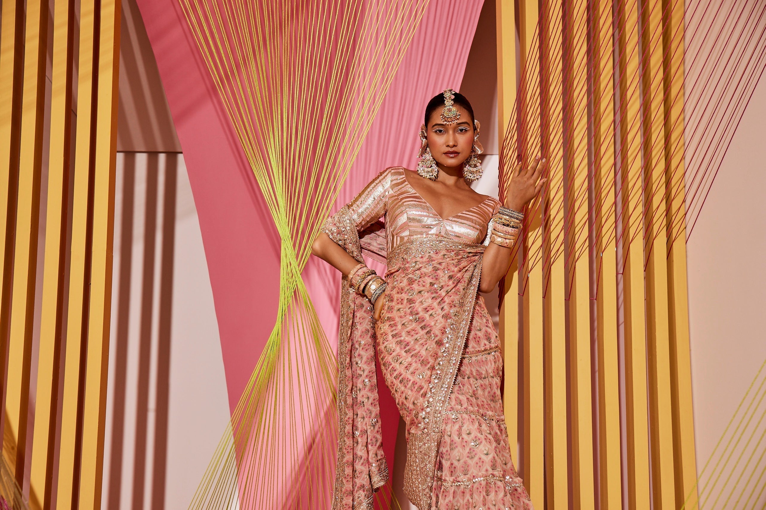Nusrat Saree set
