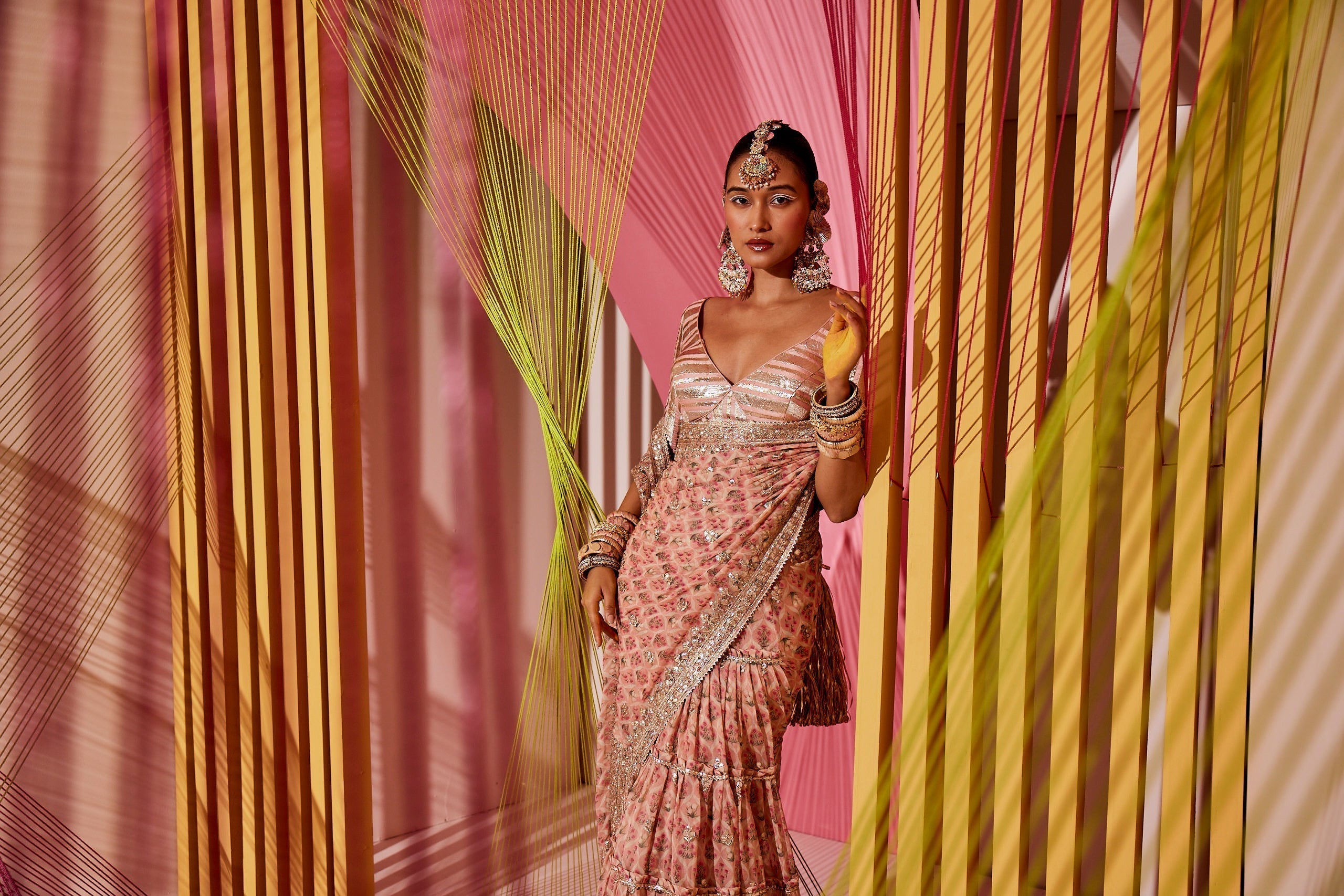 Nusrat Saree set