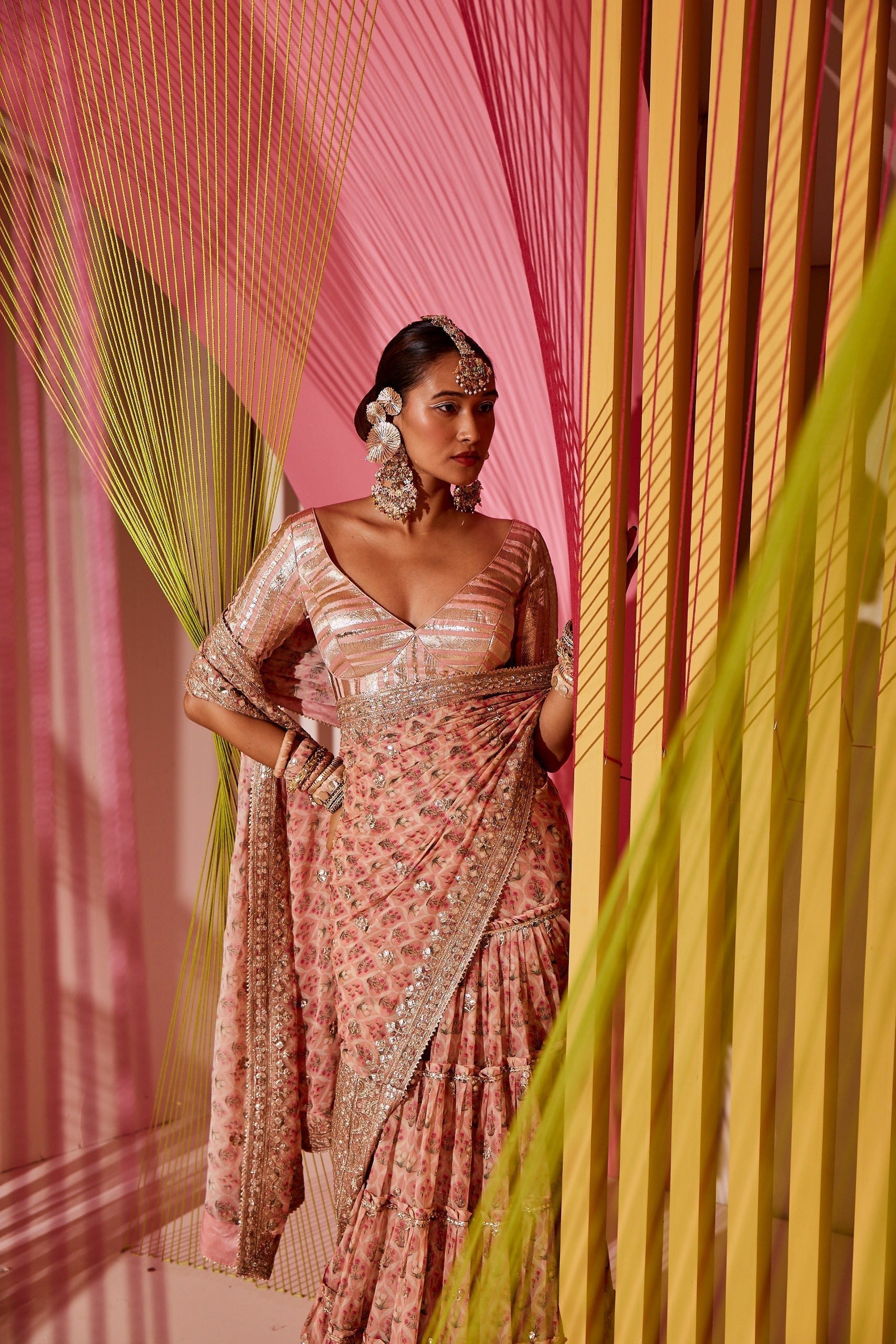 Nusrat Saree set