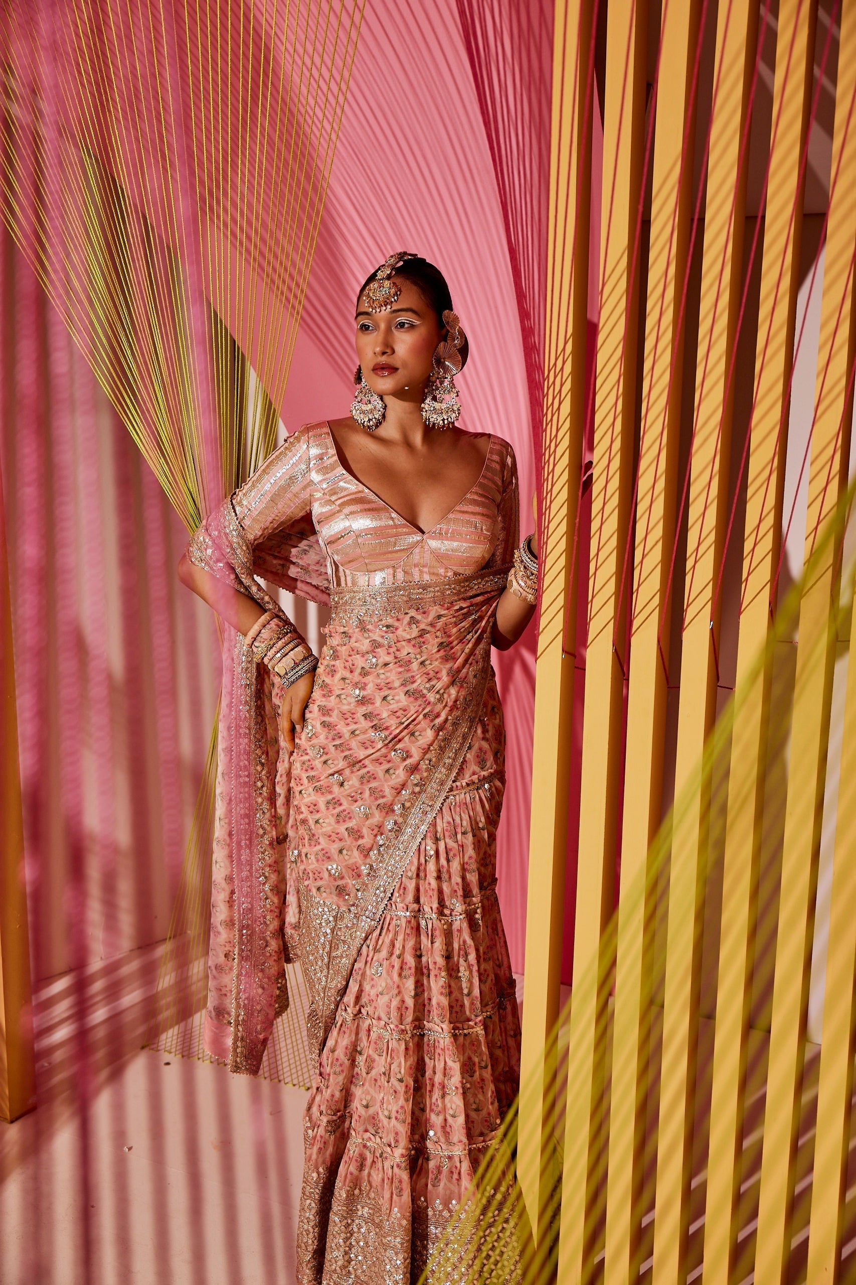 Nusrat Saree set
