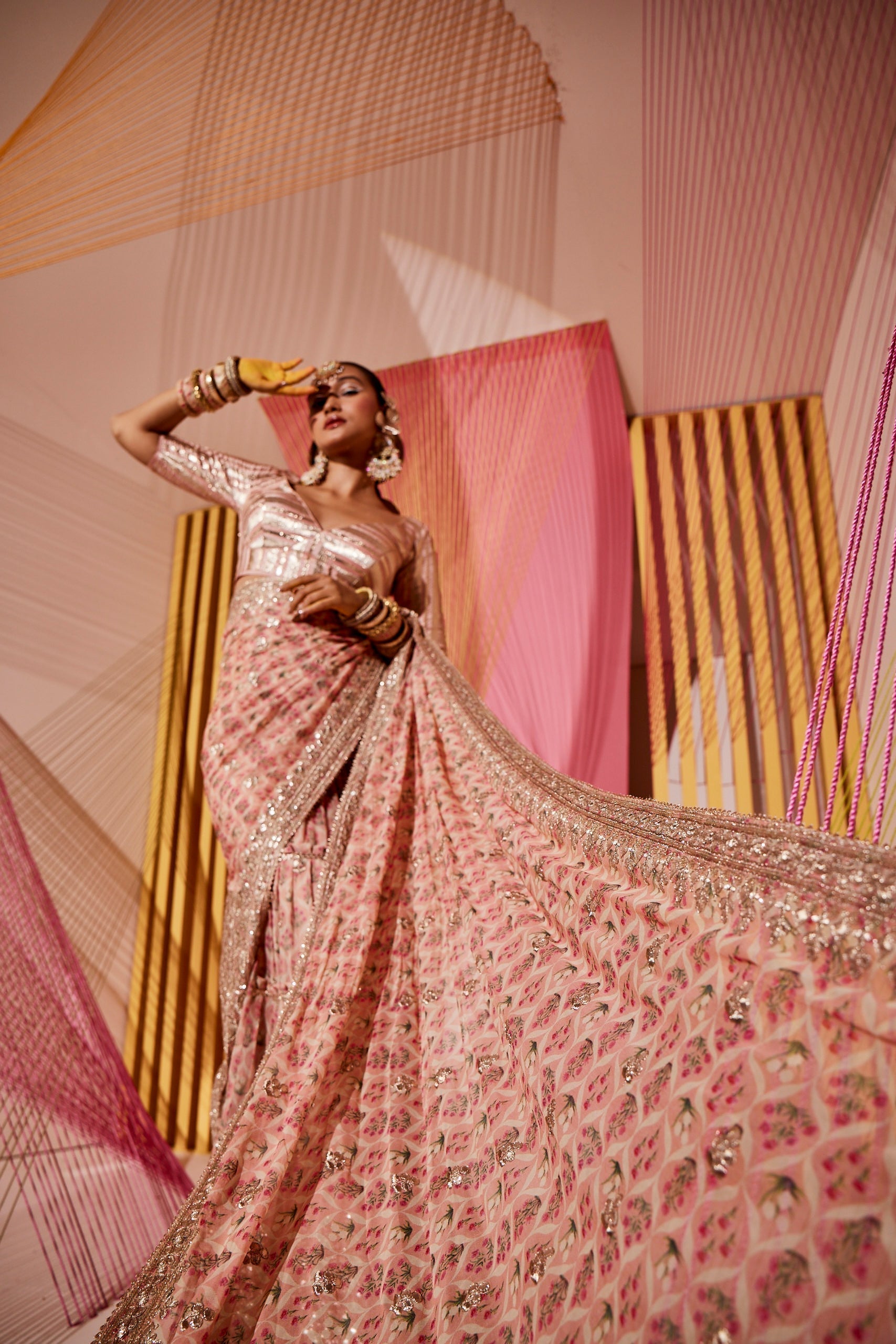 Nusrat Saree set