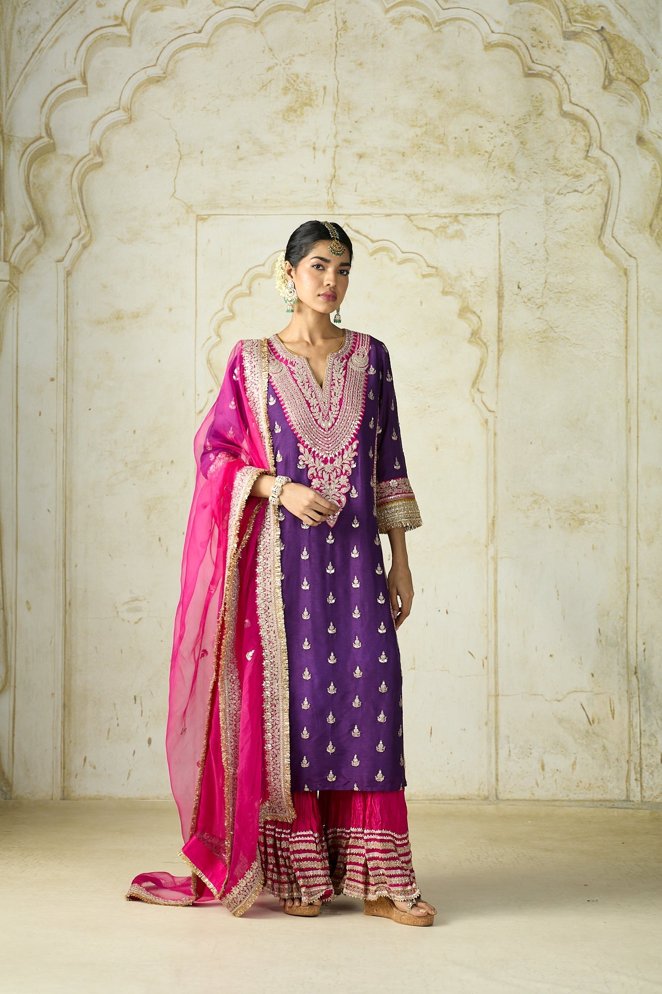 Richa Chadha in Fitoor Sharara Set