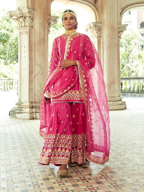 Shiddat Sharara Set