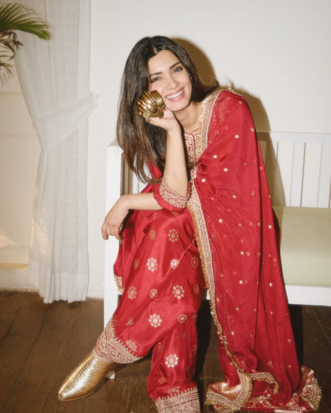 Daina Penty in Misha Farshi Set