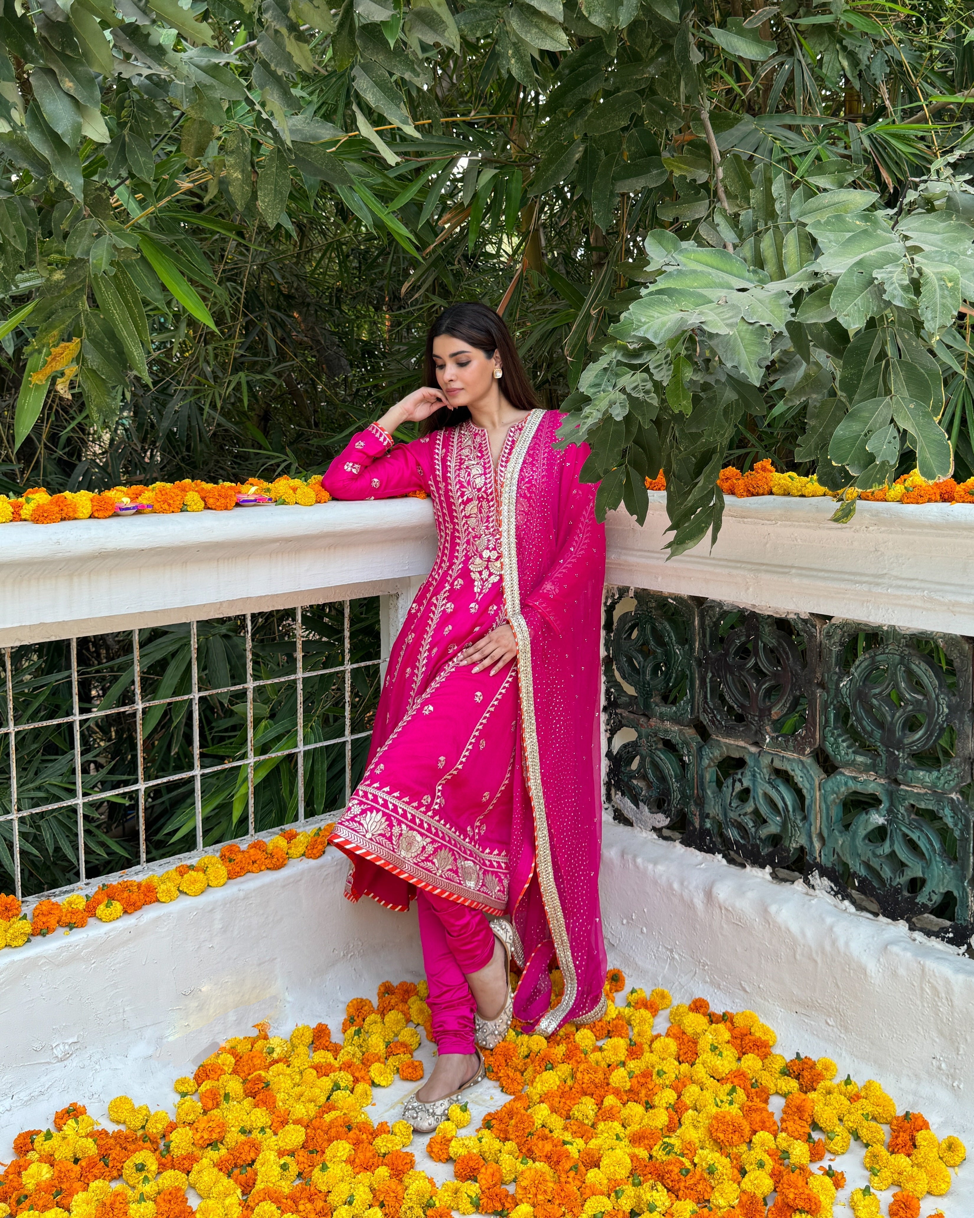 Aarohi Anarkali set-Diana Penty