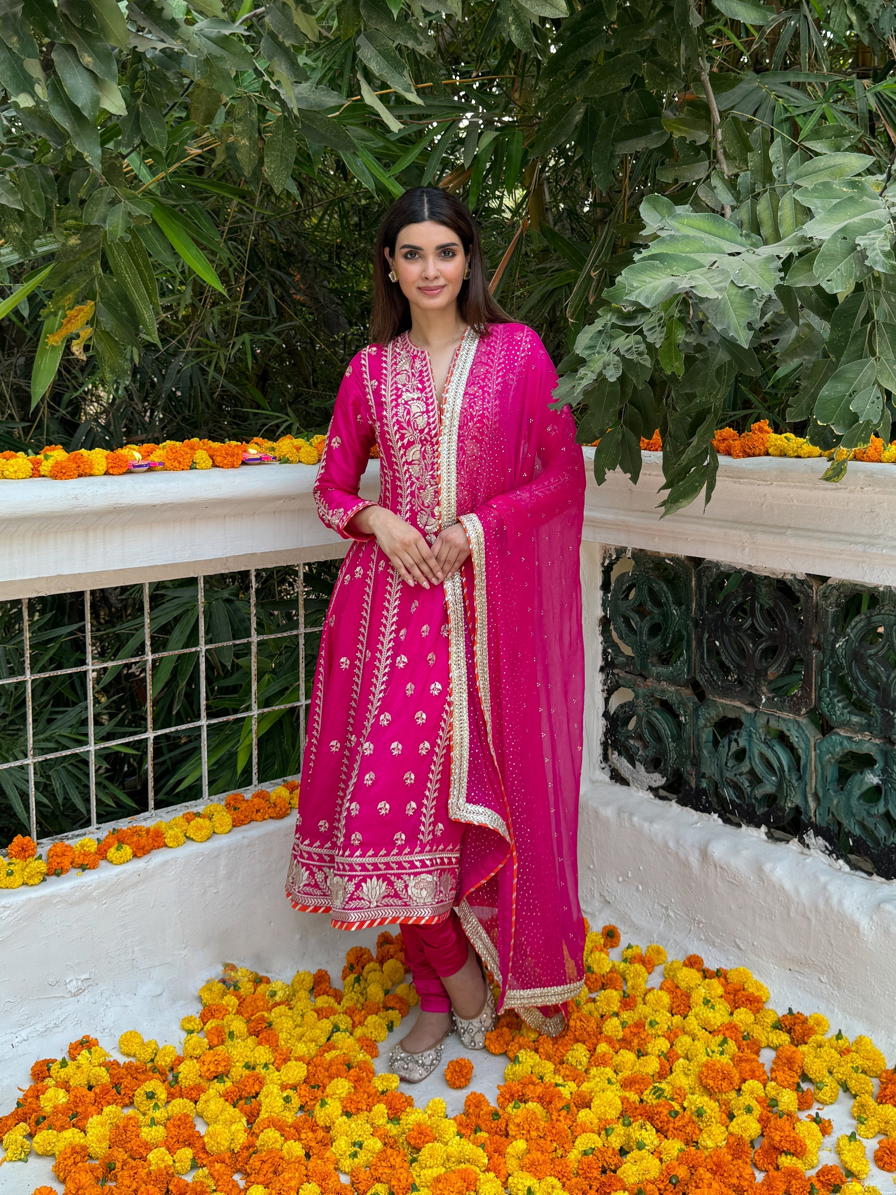 Aarohi Anarkali set-Diana Penty