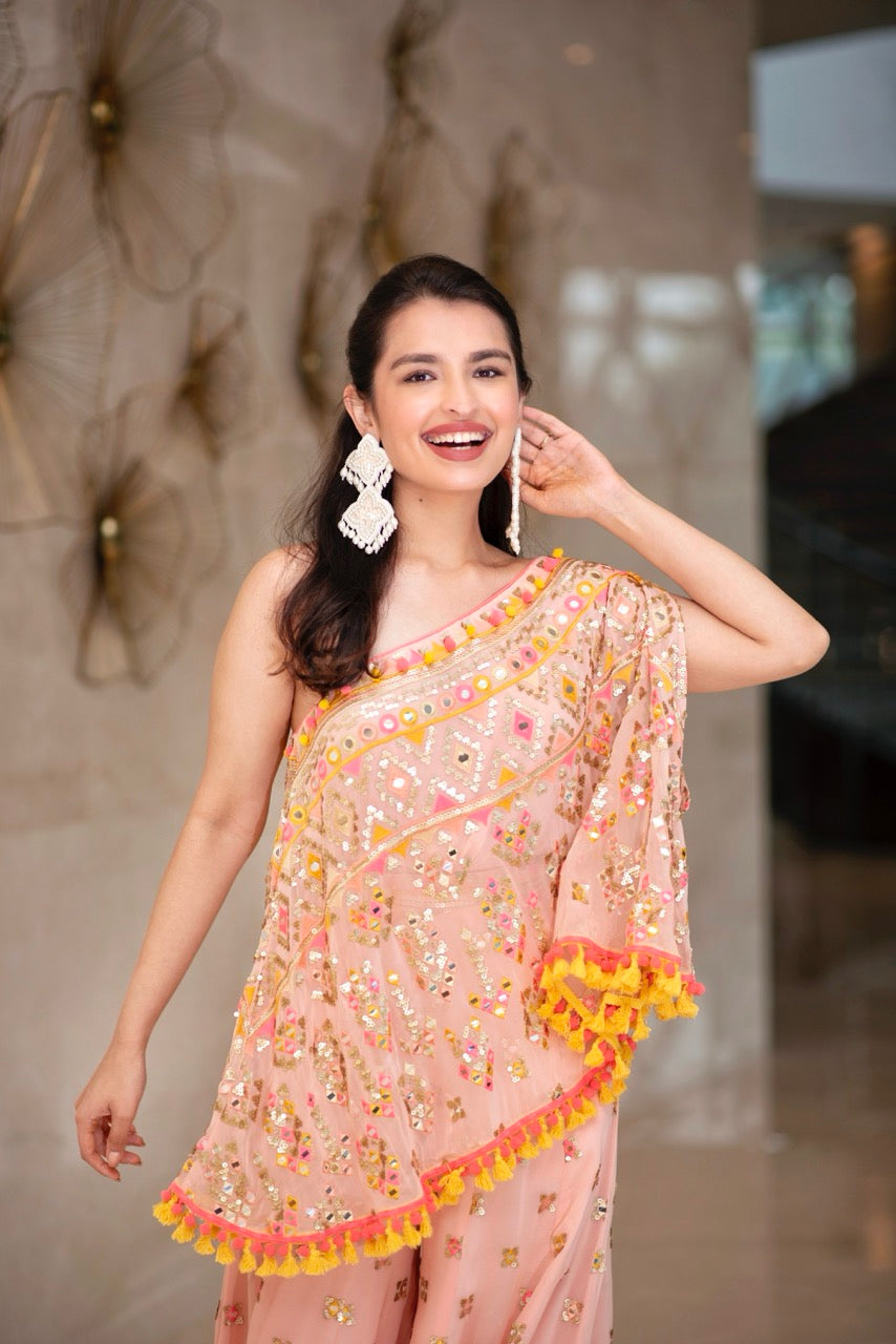 Kaveer Flared Pants Set -Saachi Daga