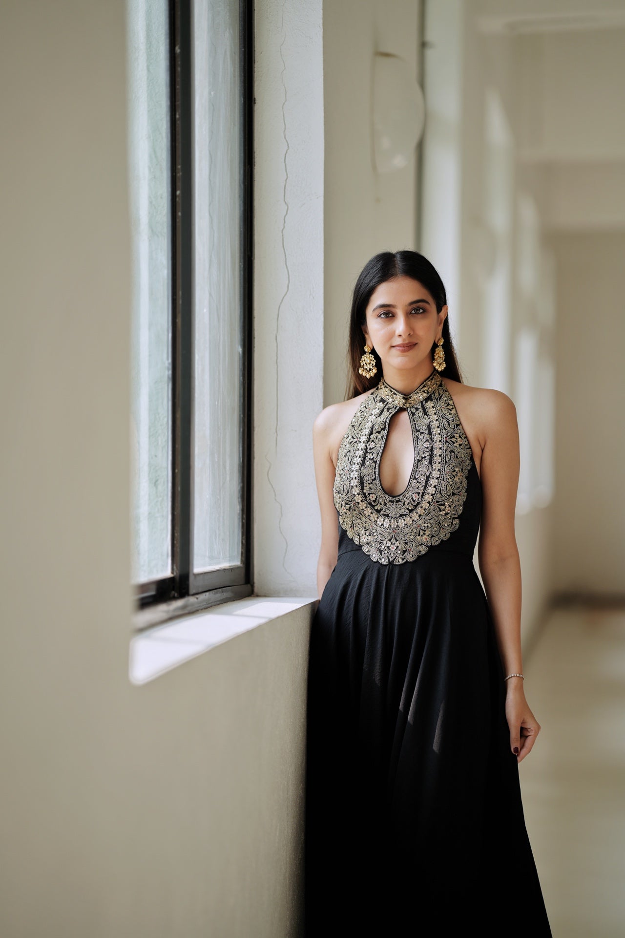 Karishma Mehta in Golconda Fana gown