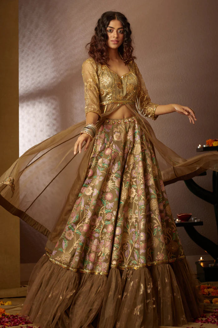 Jheel Lehenga Set