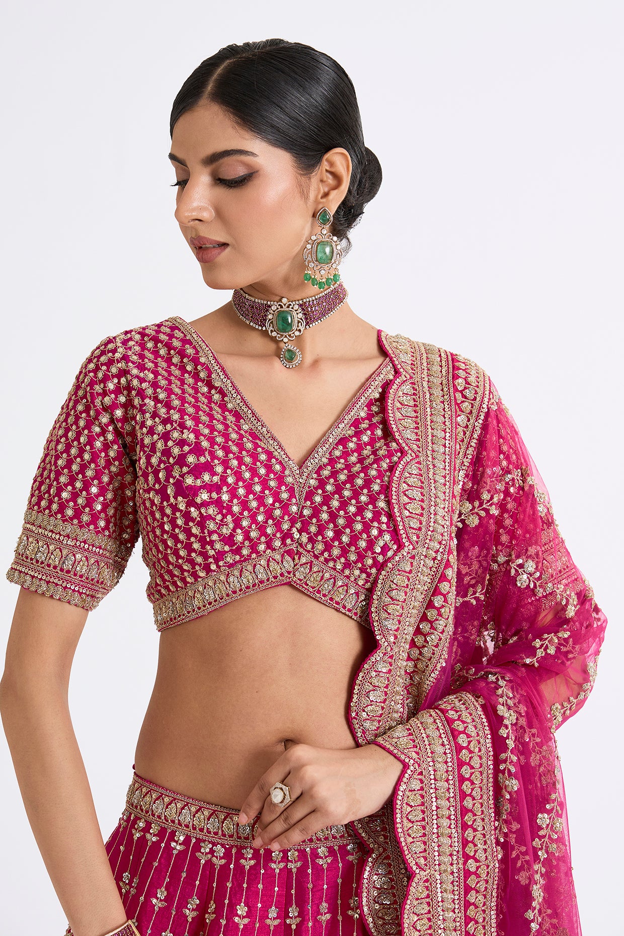 RANI LOOP LEHENGA SET