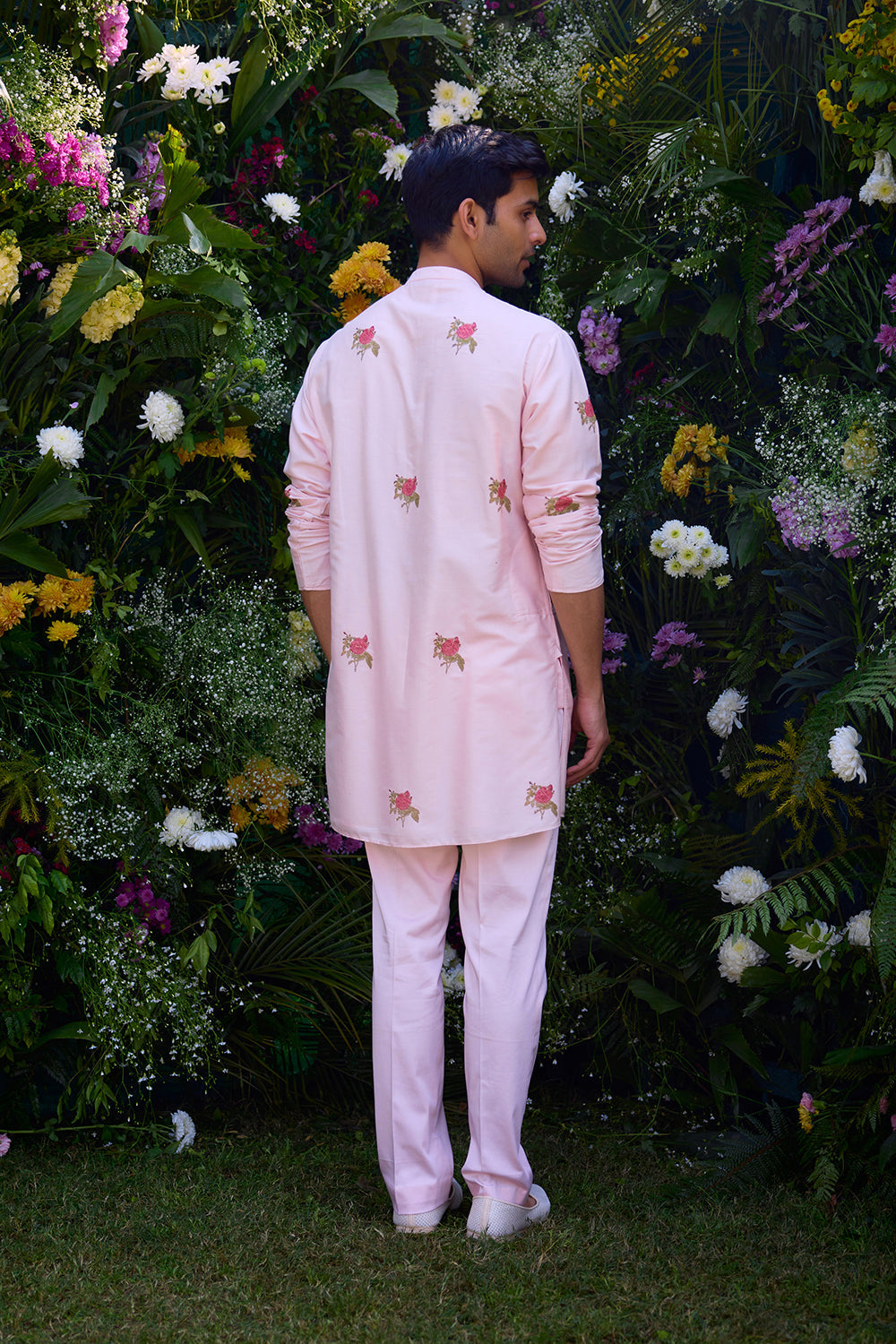 Crystal Pink Kurta Set