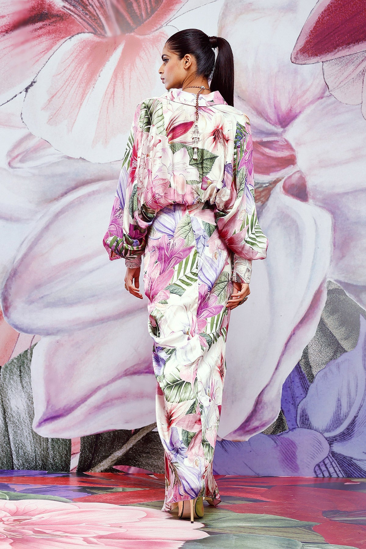 Printed Shirt Dress
