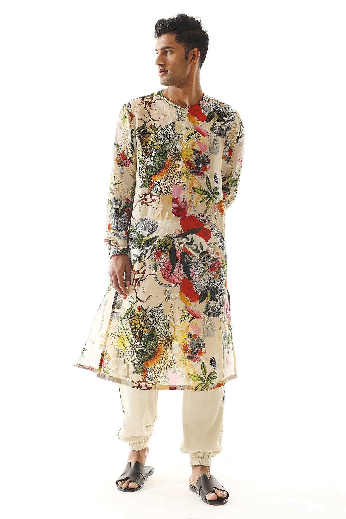 Printed Kurta With Pant Set