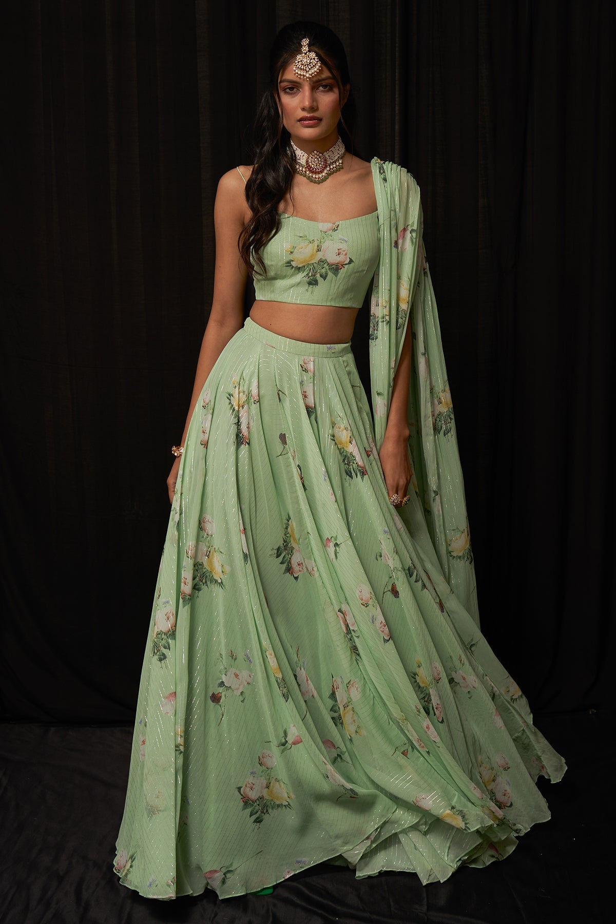Printed Lehenga