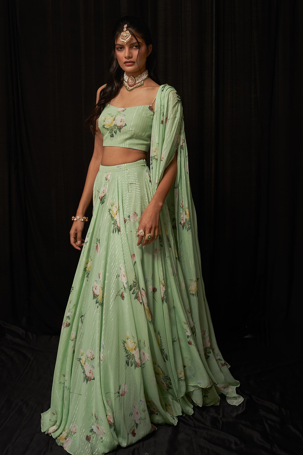 Printed Lehenga