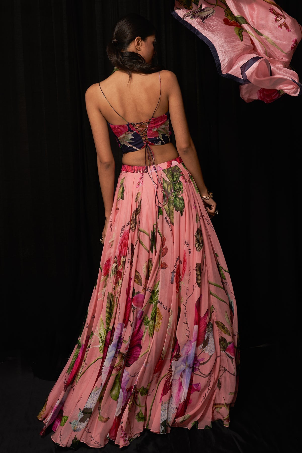 Printed Lehenga Set