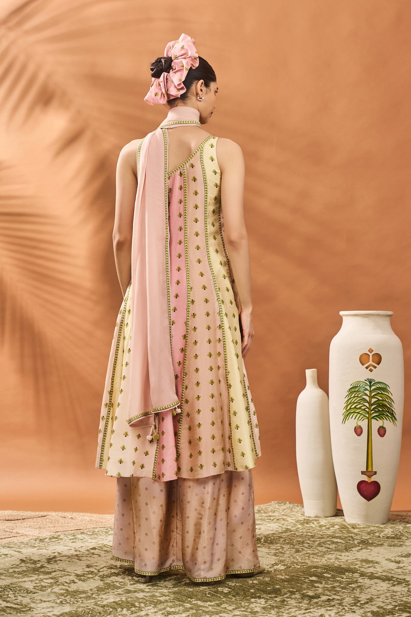 Sorbet Petal Play Anarkali Set