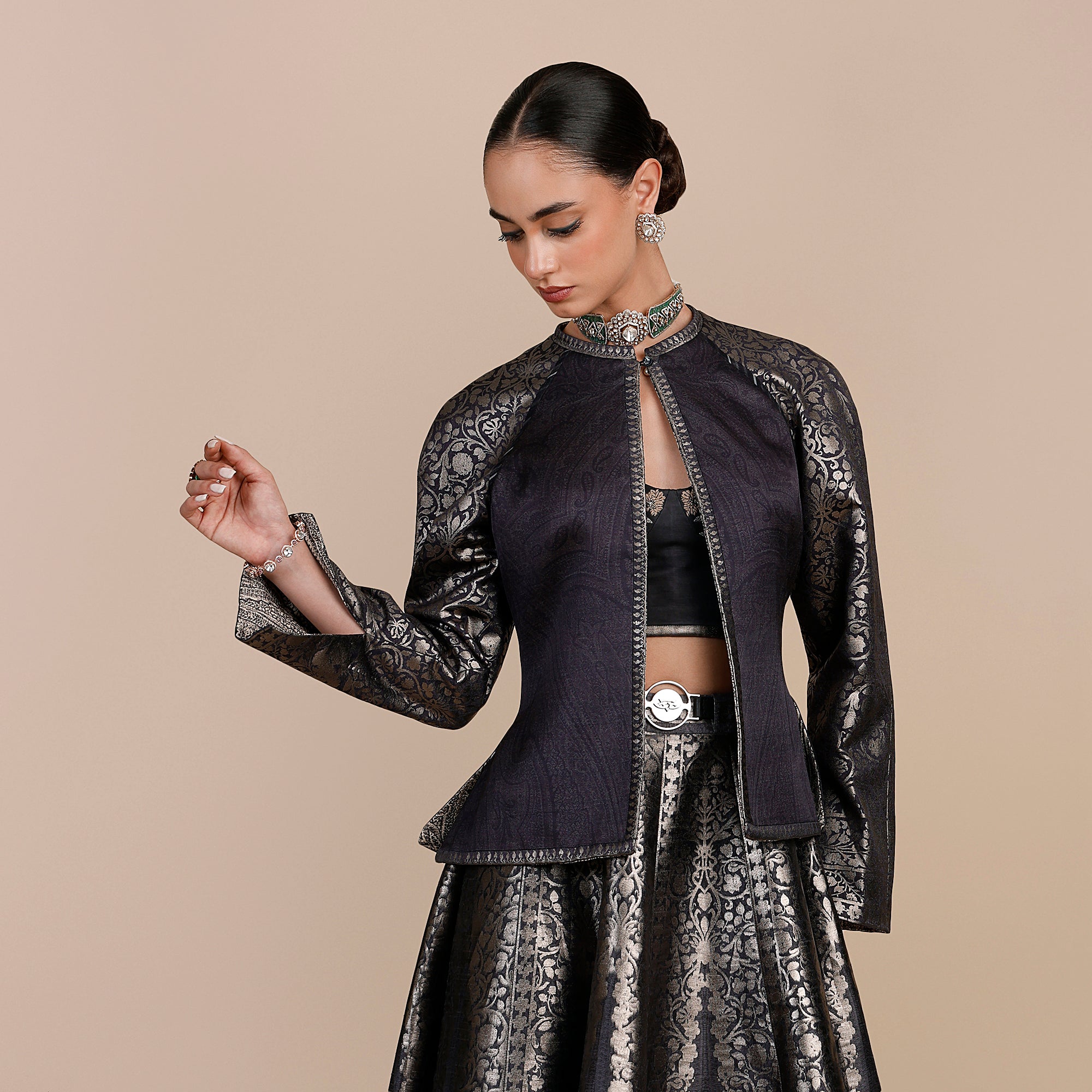 Midnight Blue Reversible IKA Jacket | SATT