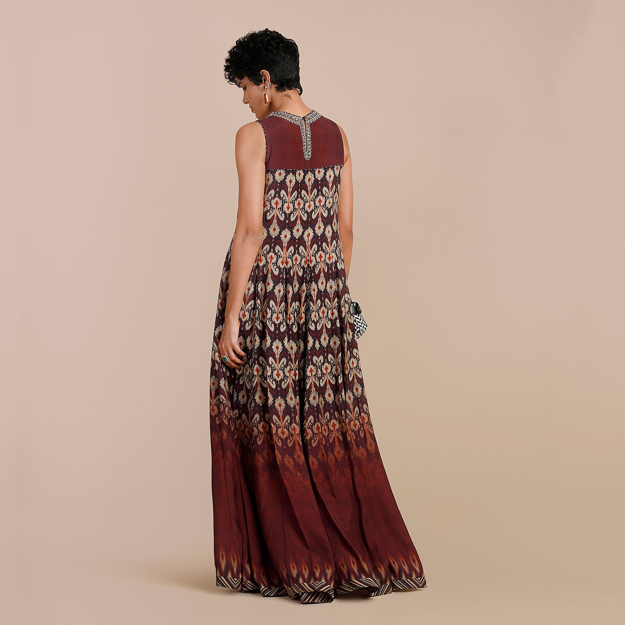 Mulbery Purple Anarkali | SATT
