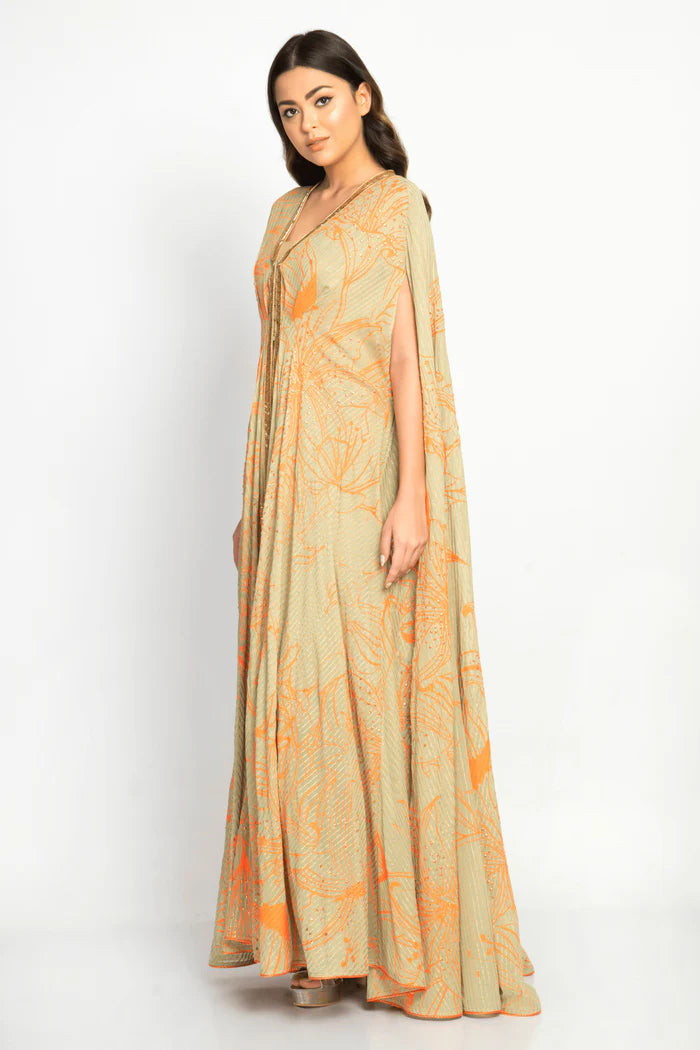 Noor Draped Kaftan