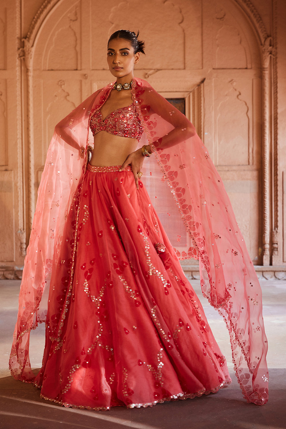 Gulaab Lehenga Set
