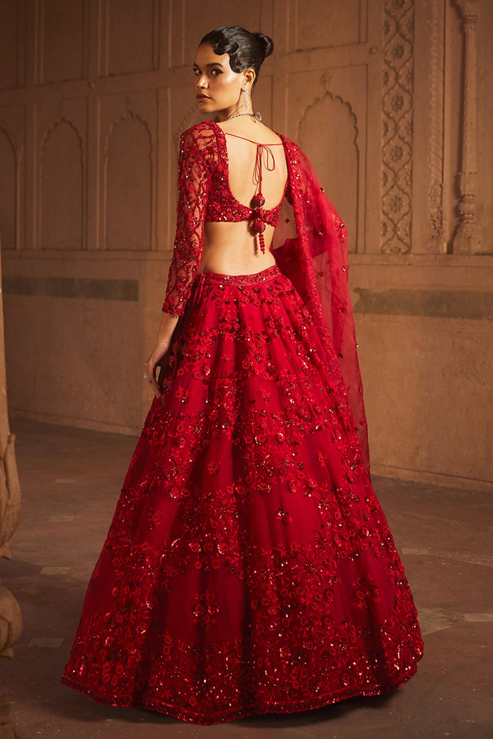 Gul Lehenga Set