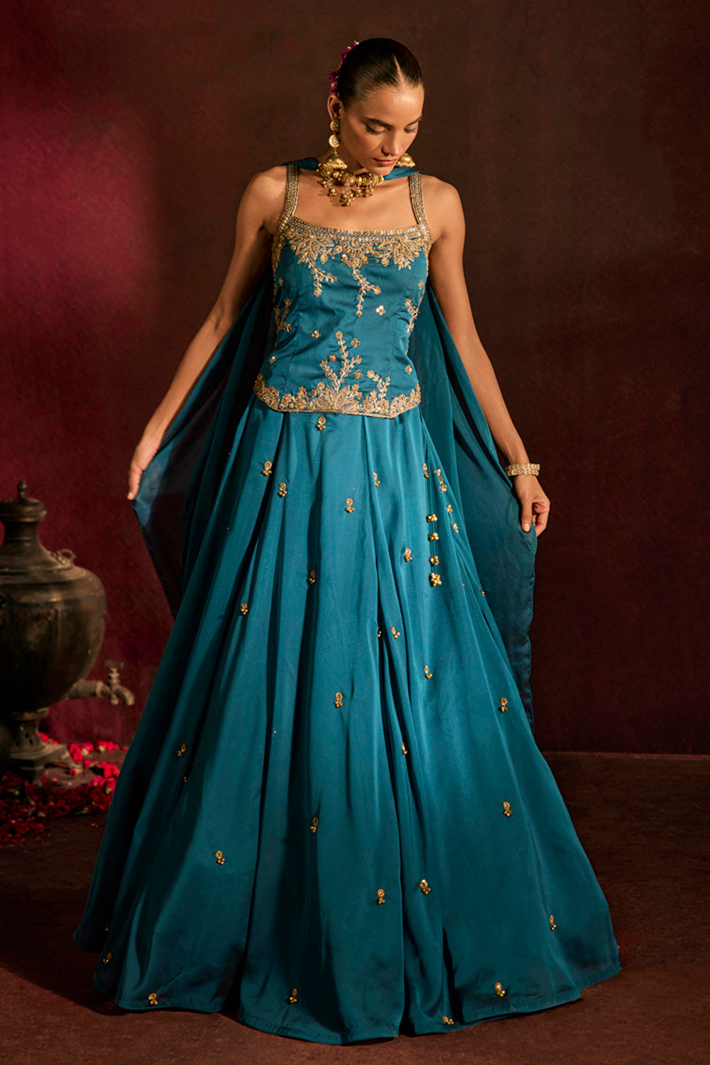 Ghungroo Lehenga Set