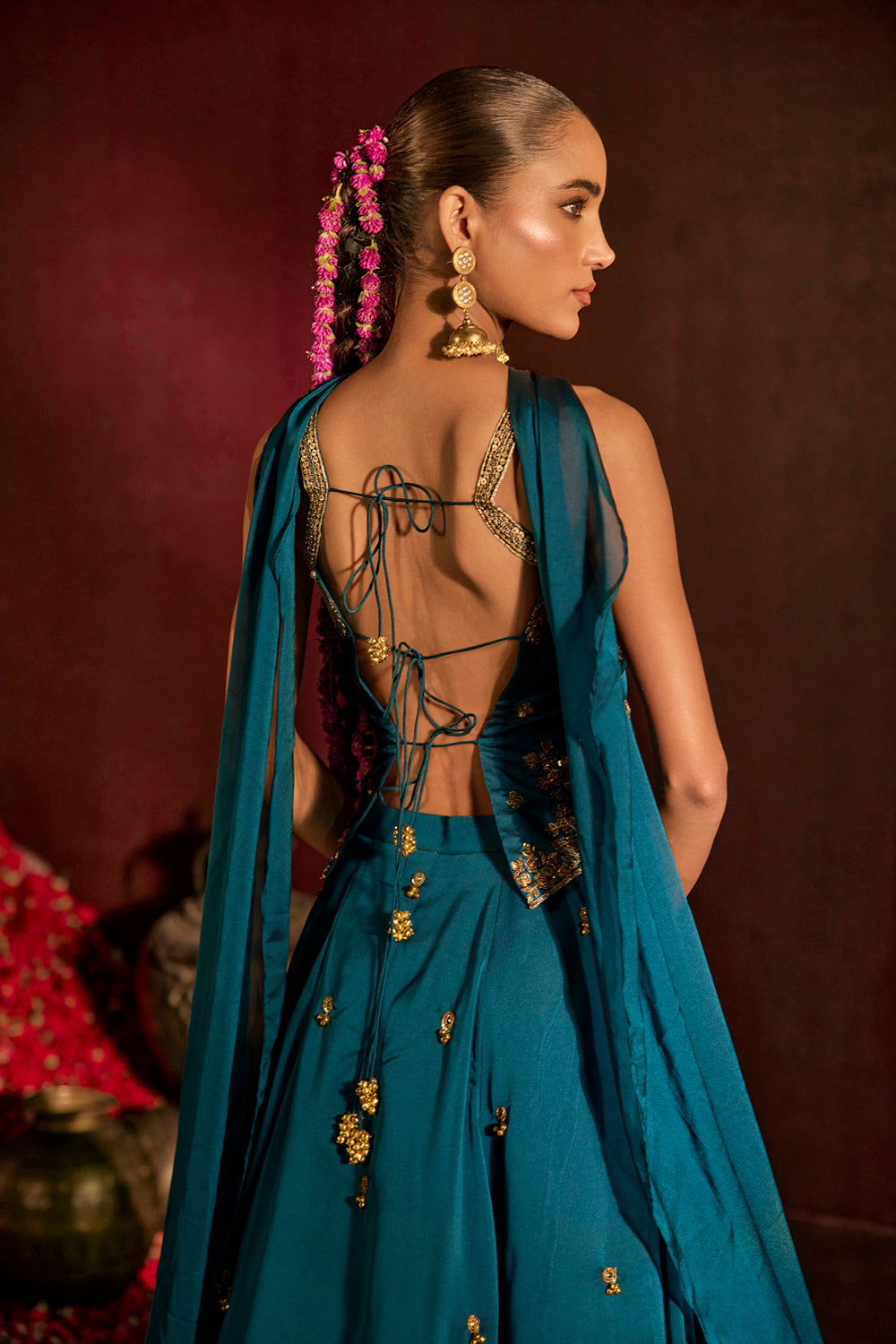 Ghungroo Lehenga Set