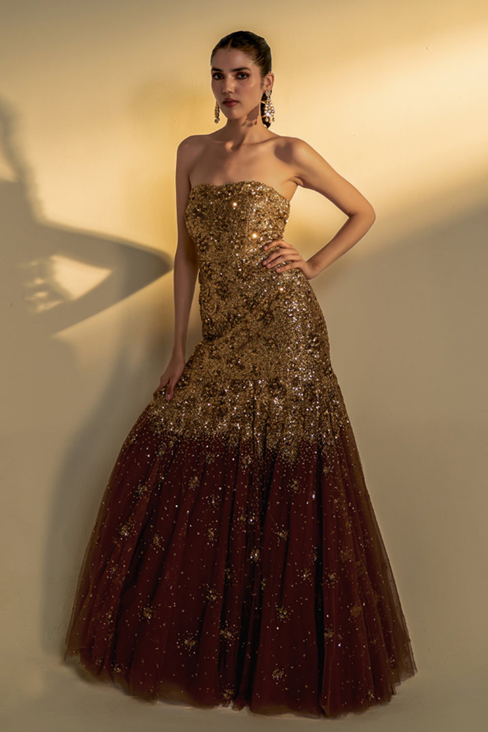 Copper Gold Gown