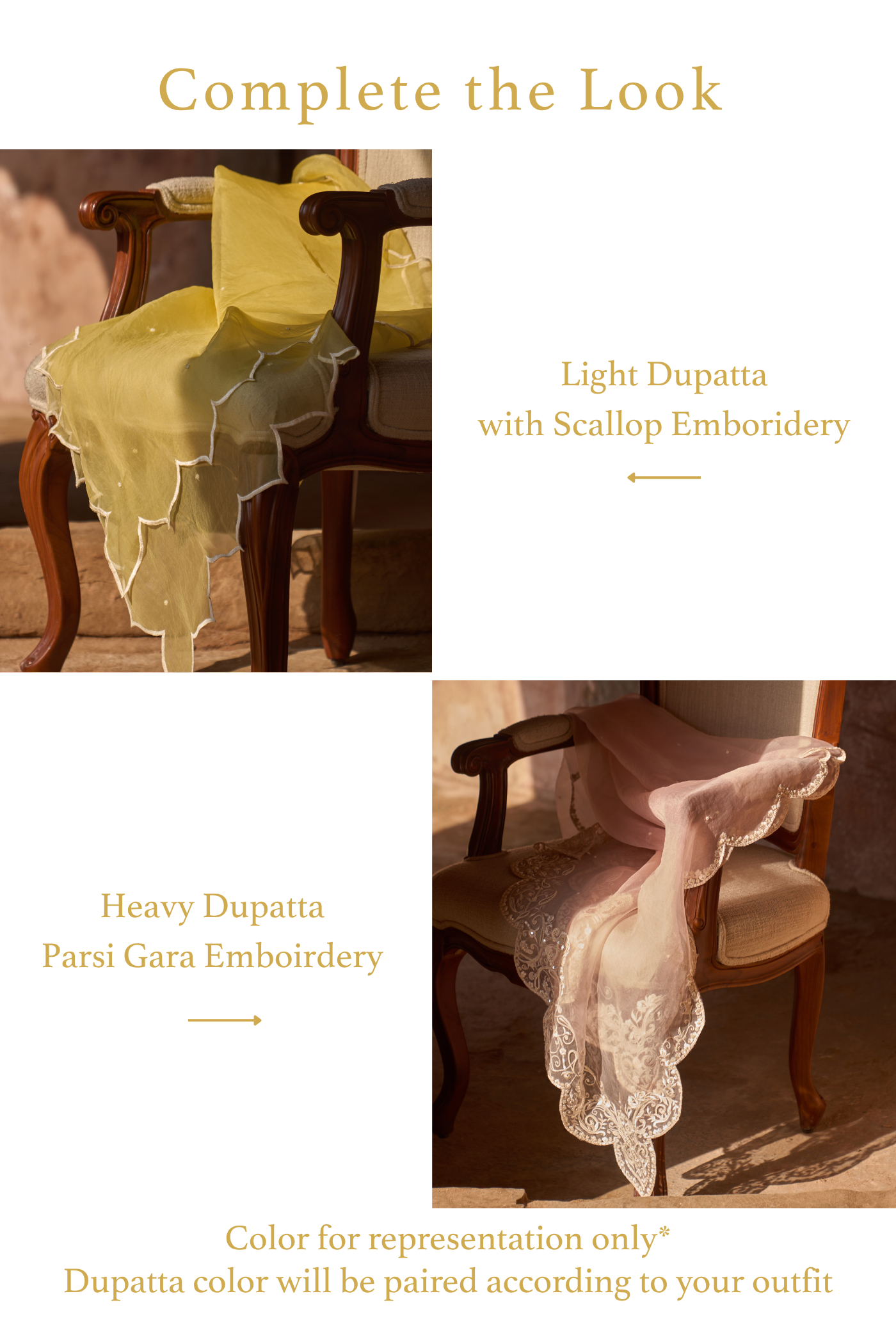 RUHI - DAISY IVORY WITH LEMON YELLOW SHORT KURTA AND DHOTI