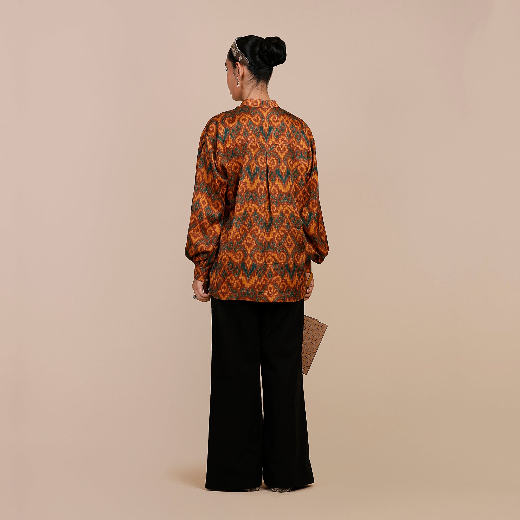 Rust Orange Long Top | SATT