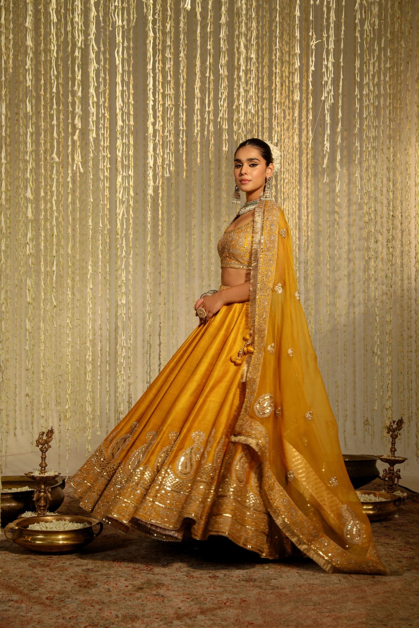 Kashish Dadhwal in AMNA - Glaze Mustard