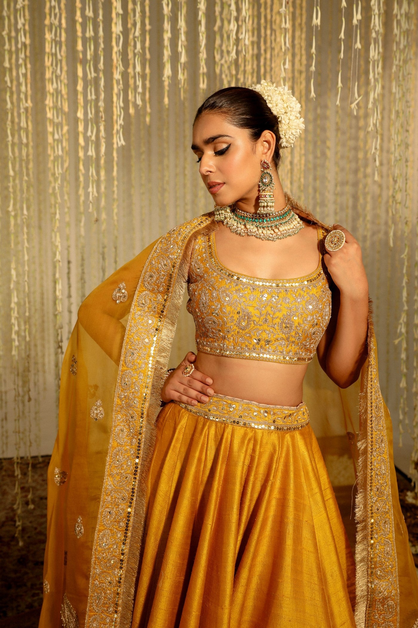 Tasheen Sehgal in AMNA - Glaze Mustard