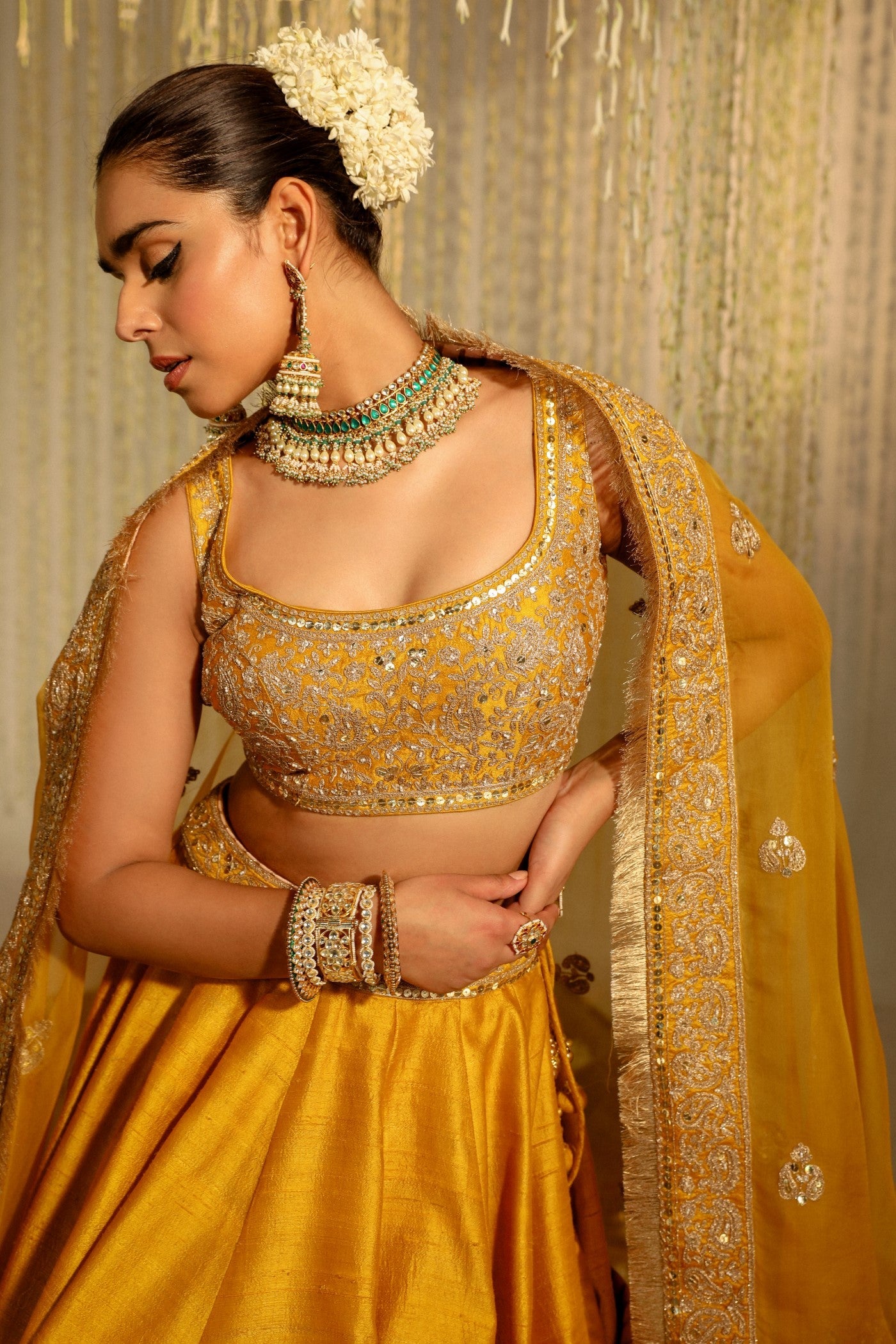 Tasheen Sehgal in AMNA - Glaze Mustard