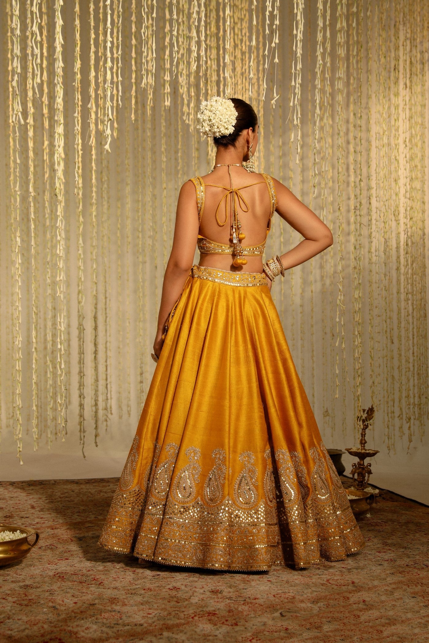 Tarini Bhatia in AMNA - Glaze Mustard