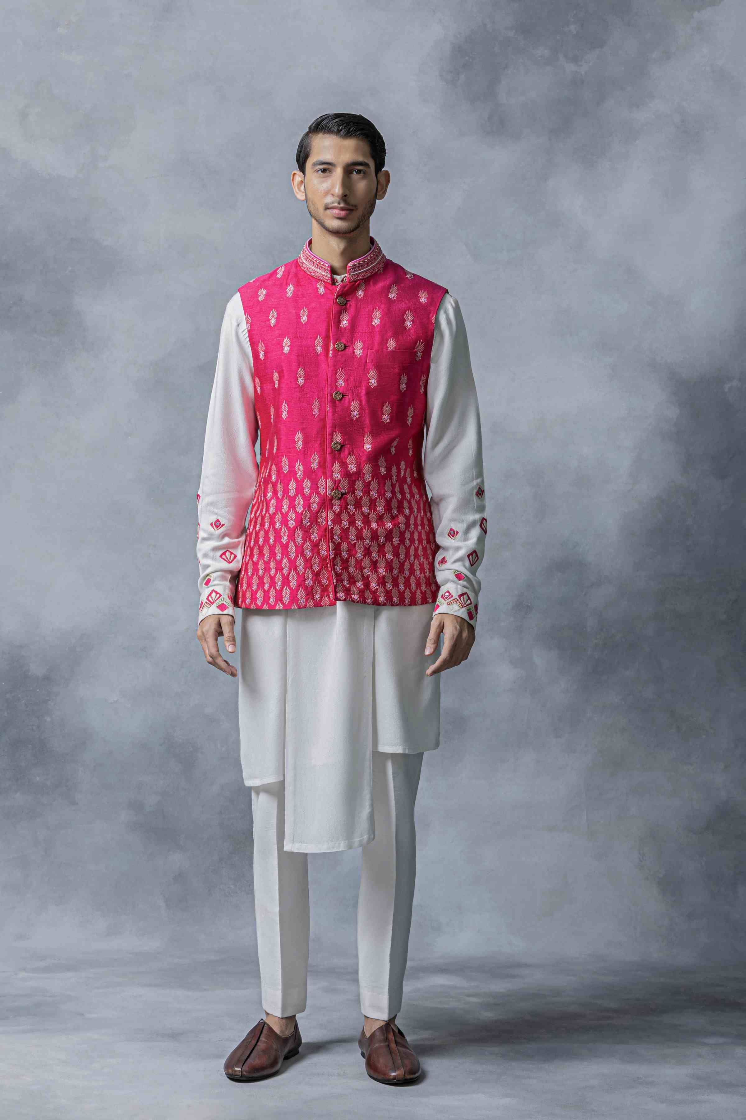 Hot Pink Kurta Set
