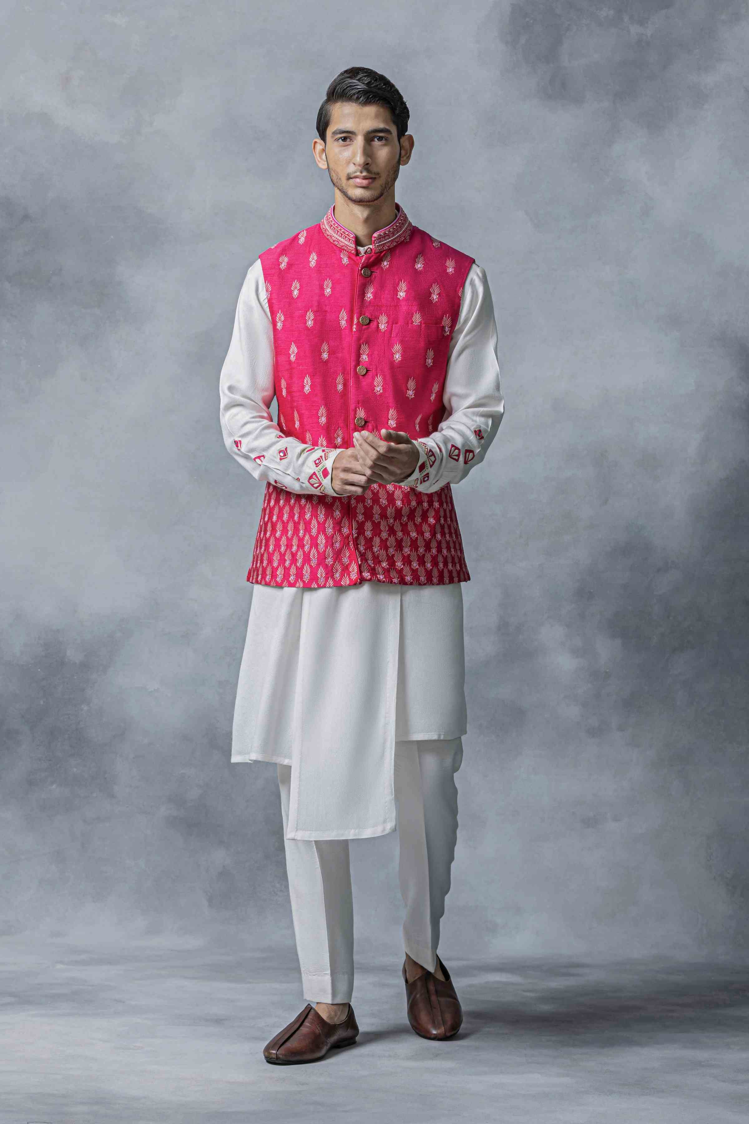 Hot Pink Kurta Set