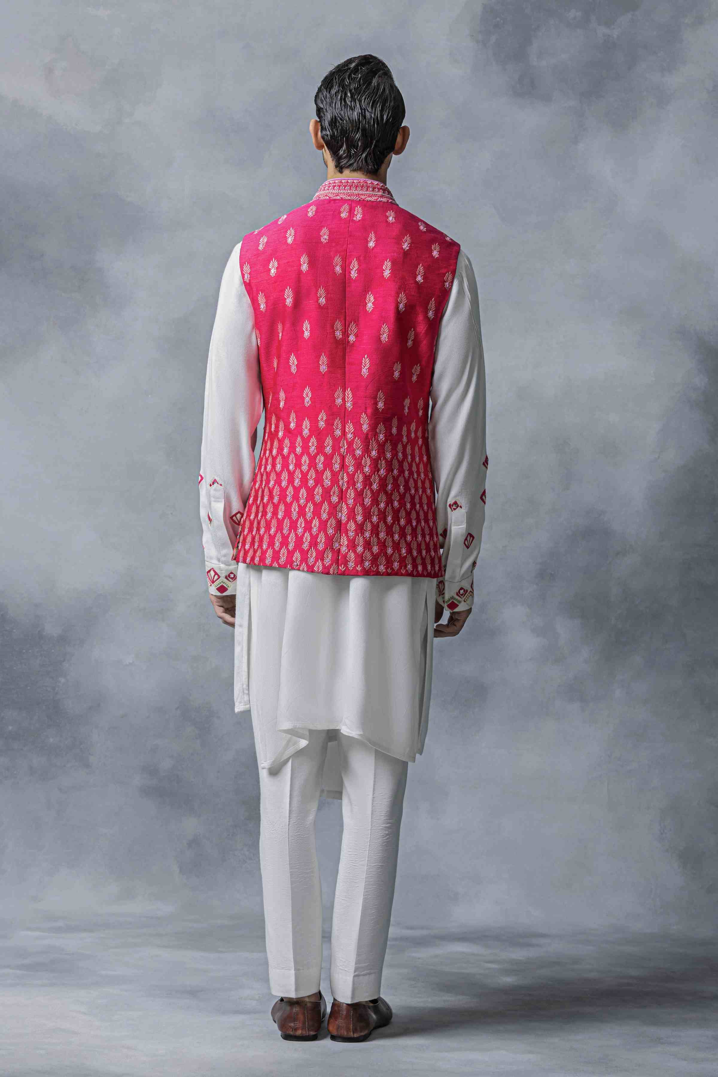 Hot Pink Kurta Set
