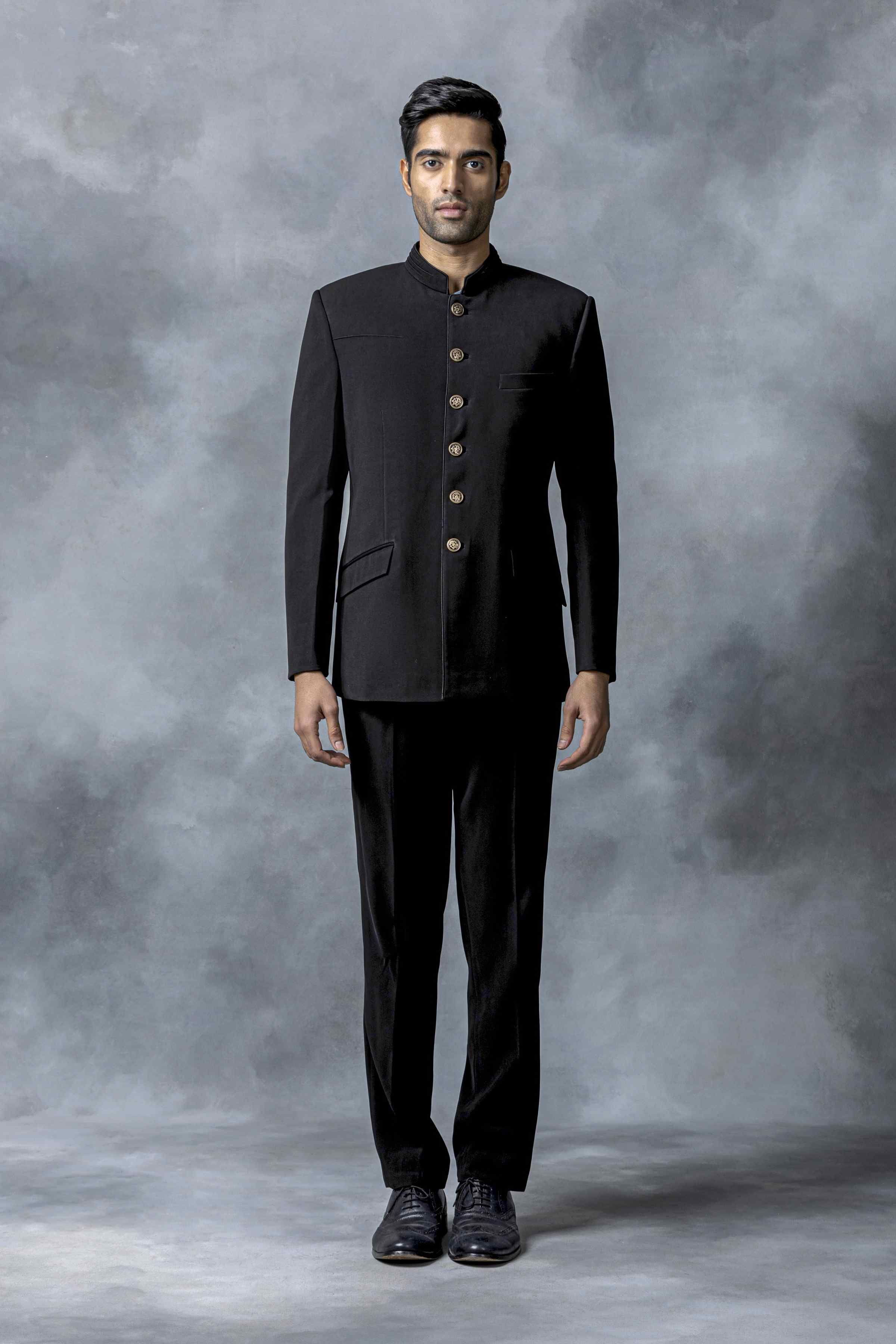 Black Classic Bandhgala