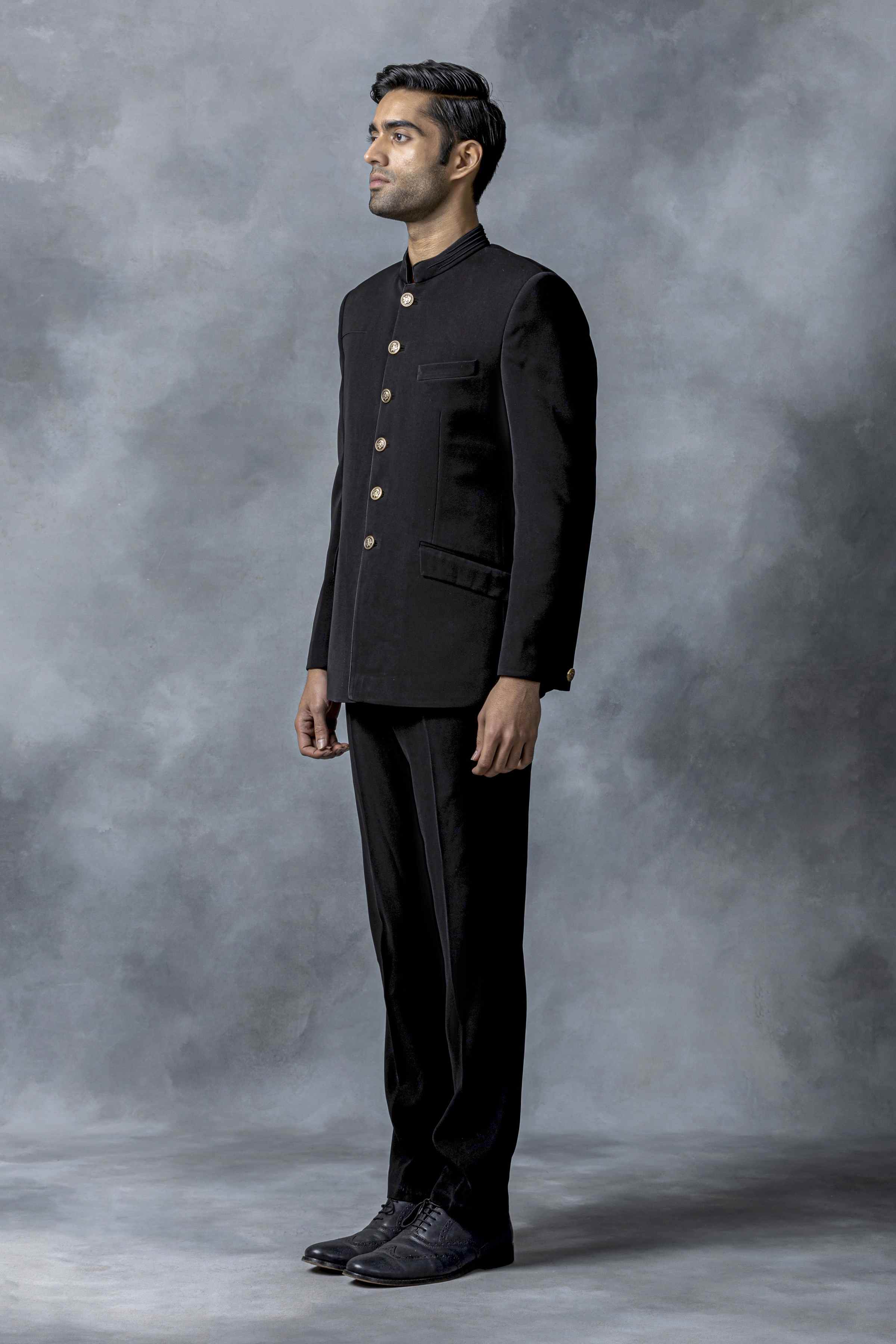 Black Classic Bandhgala