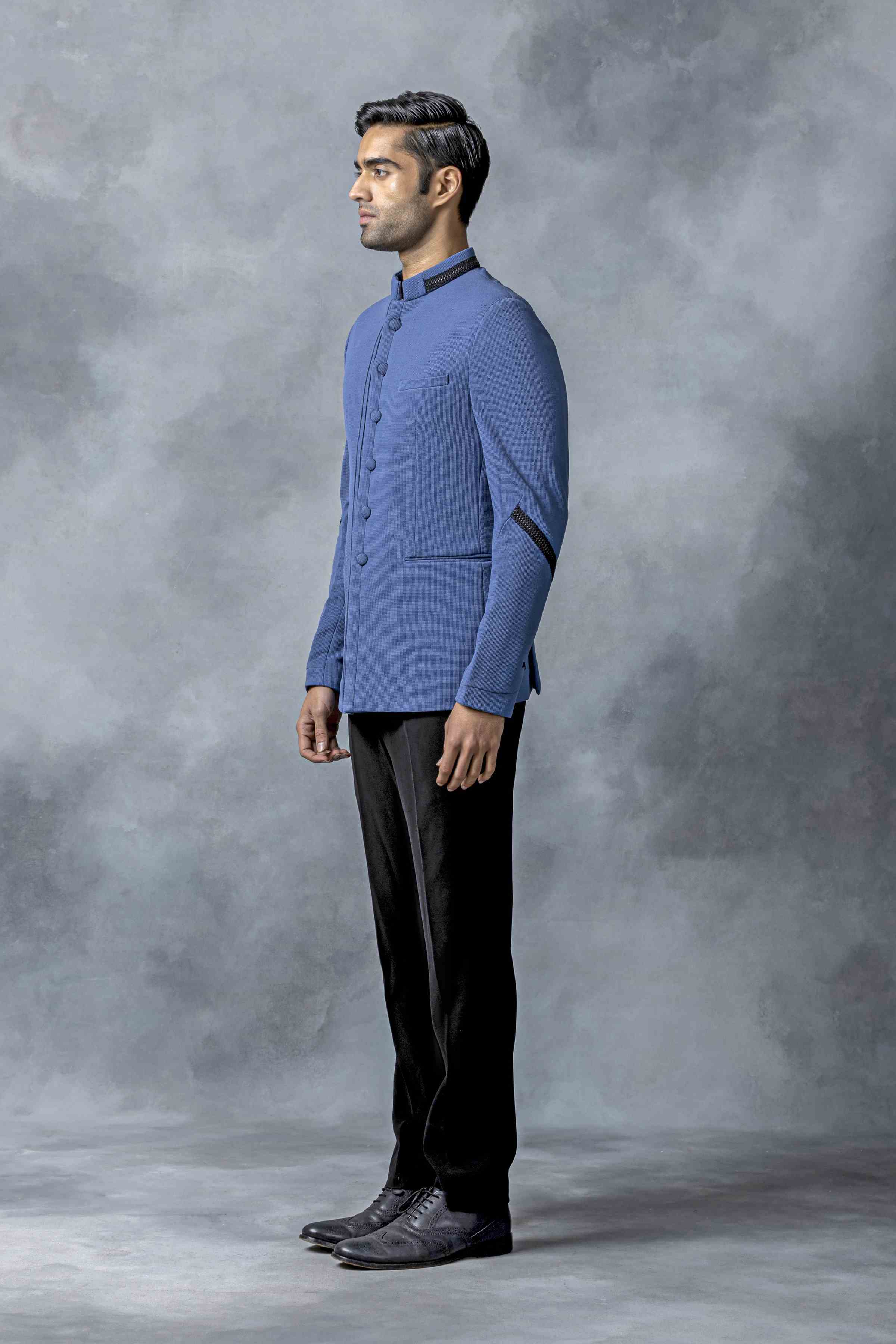 Blue Bandhgala
