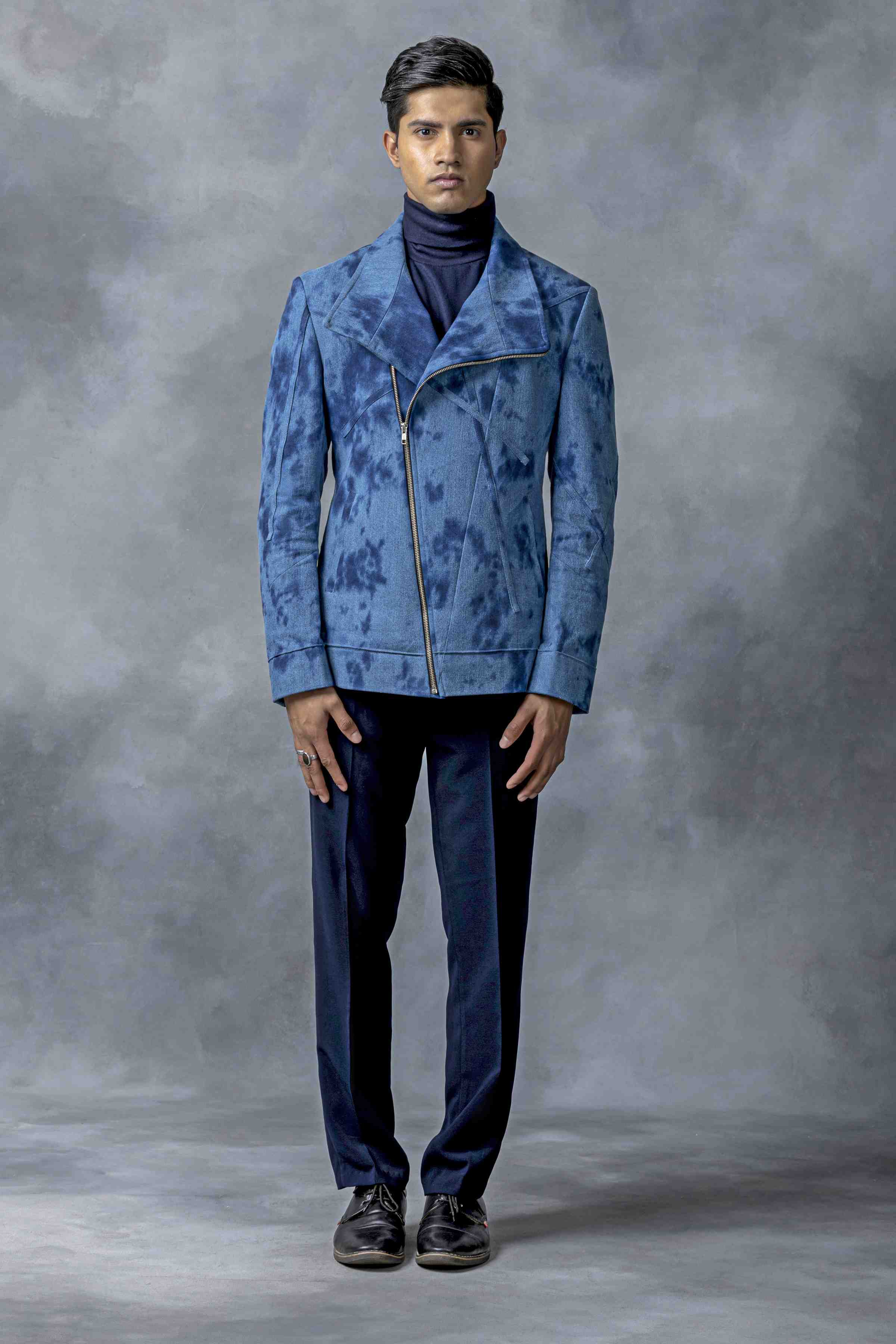 Tie & Dye Zipper Jacket