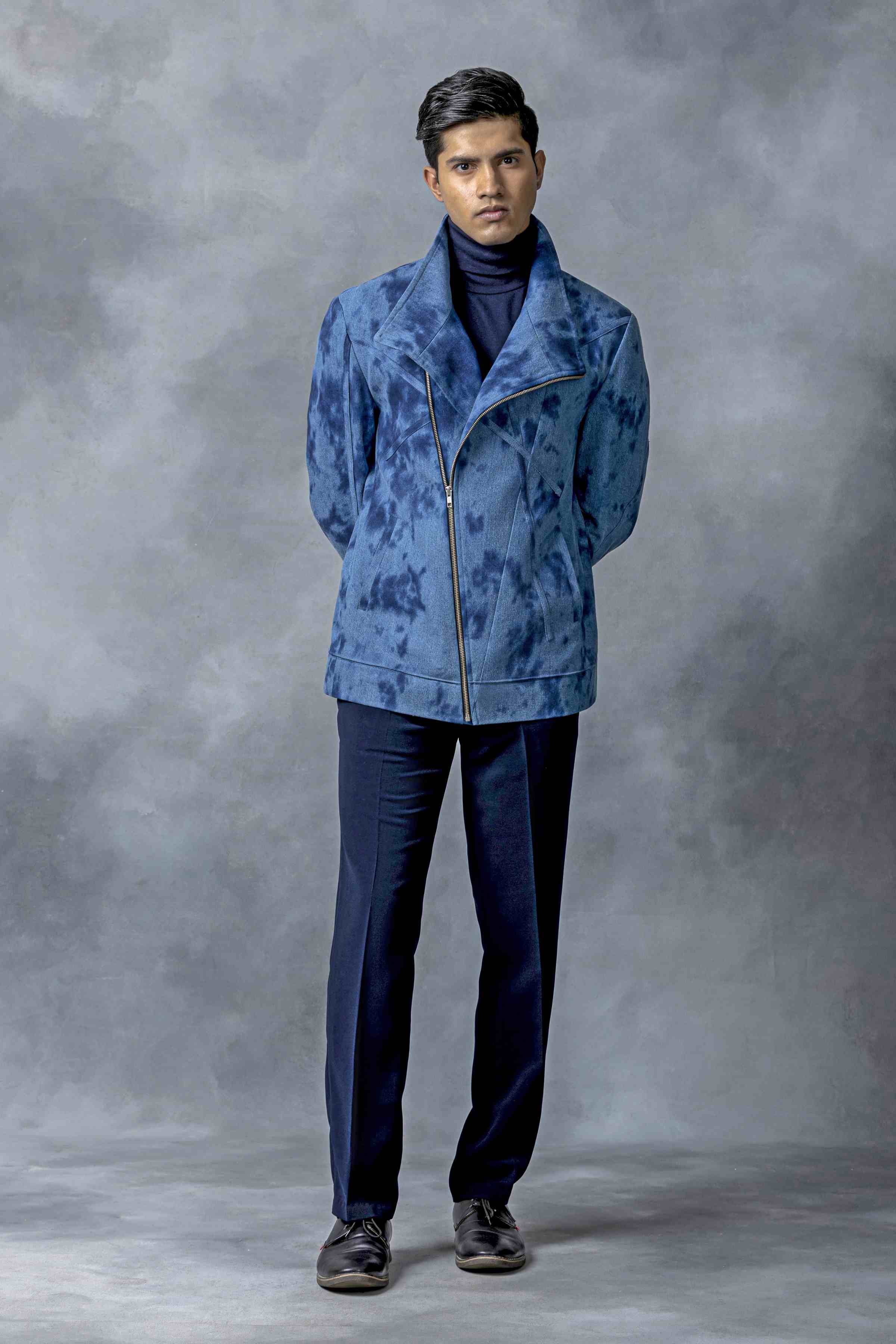 Tie & Dye Zipper Jacket