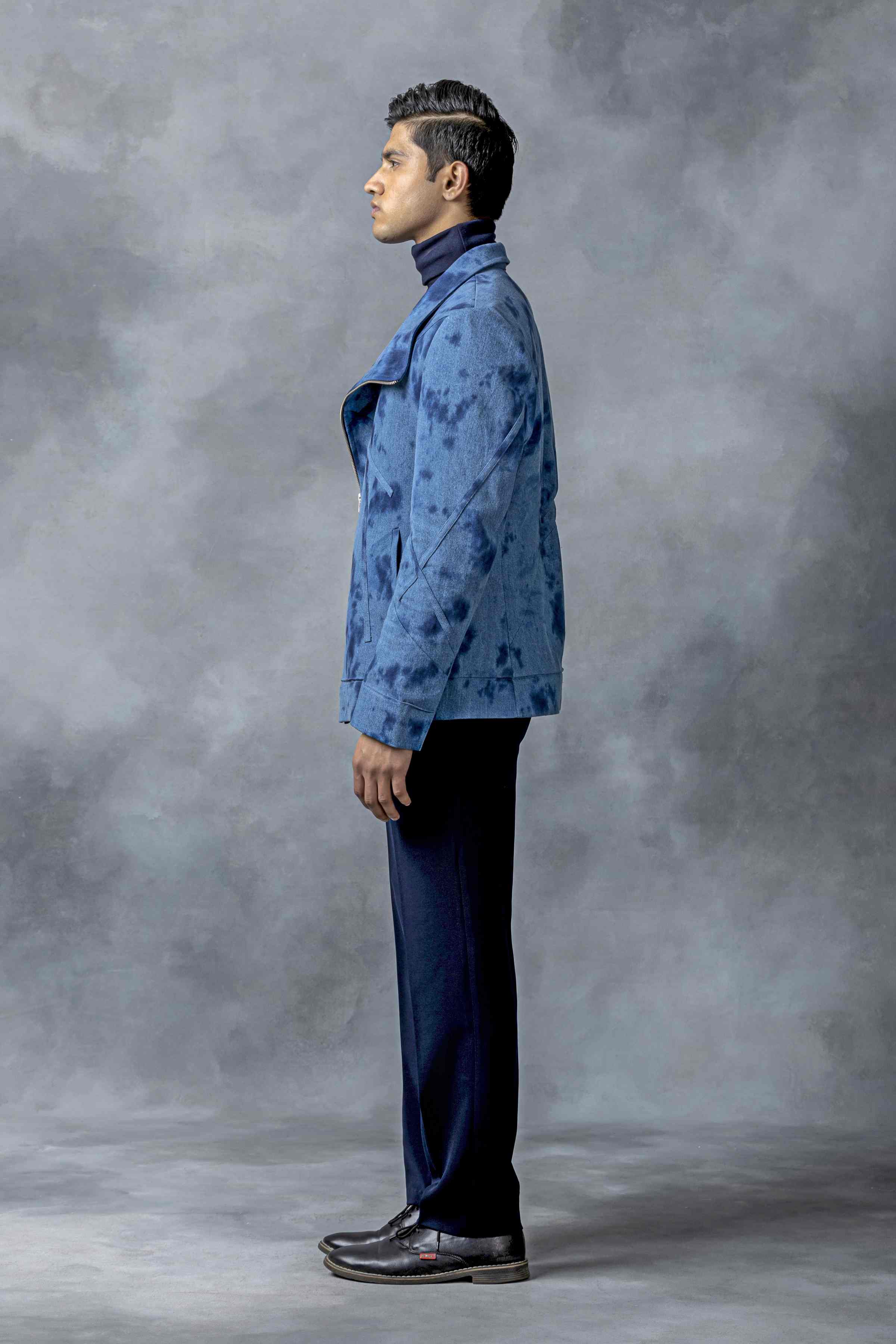 Tie & Dye Zipper Jacket