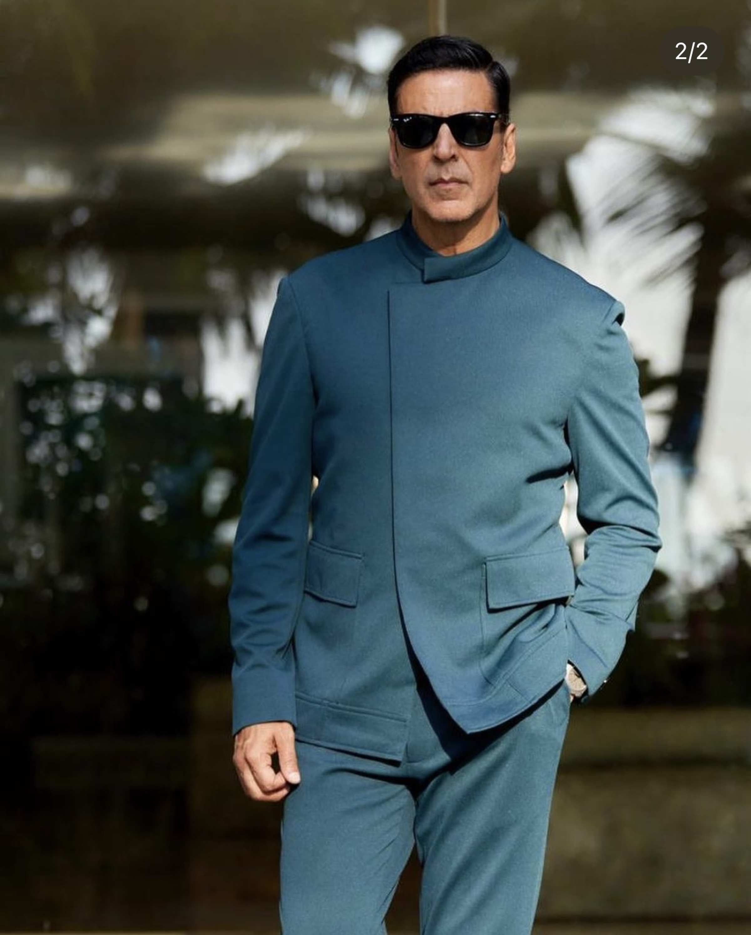 Green Angrakha Cut Bandhgala