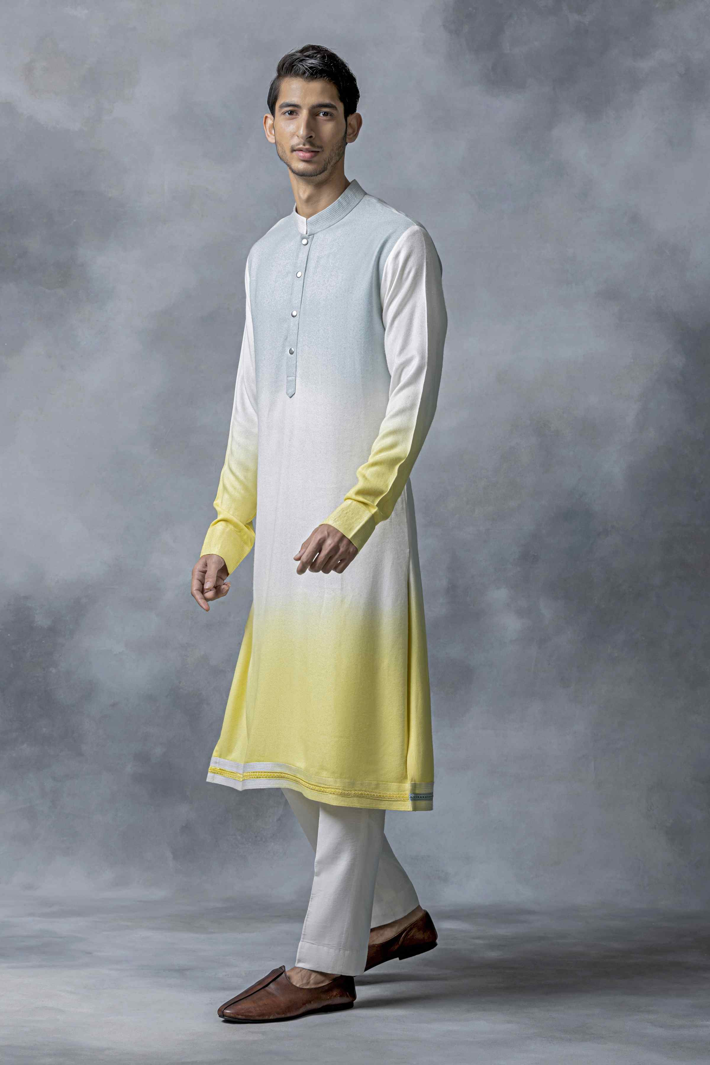 Ombre Kurta Set
