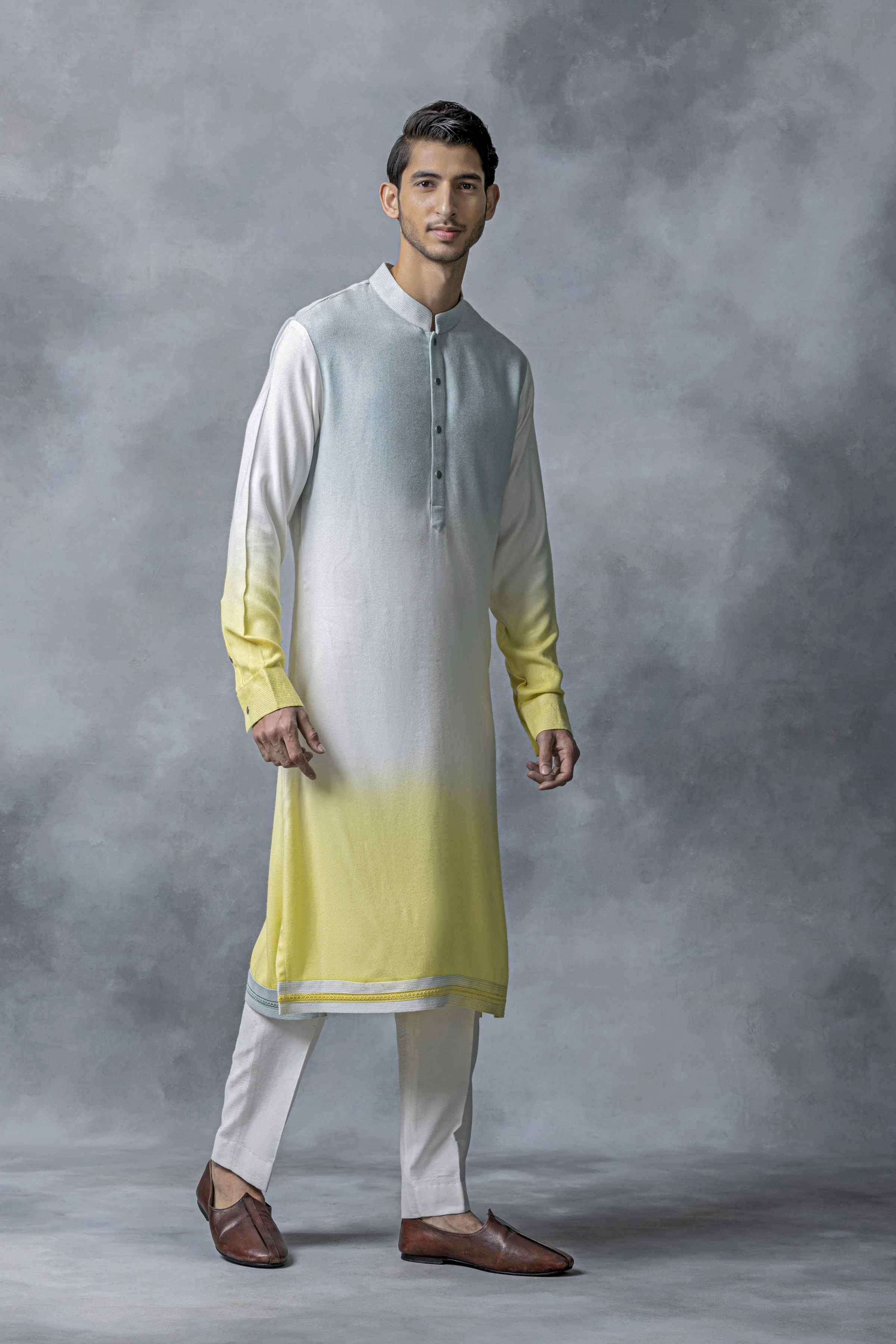 Ombre Kurta Set